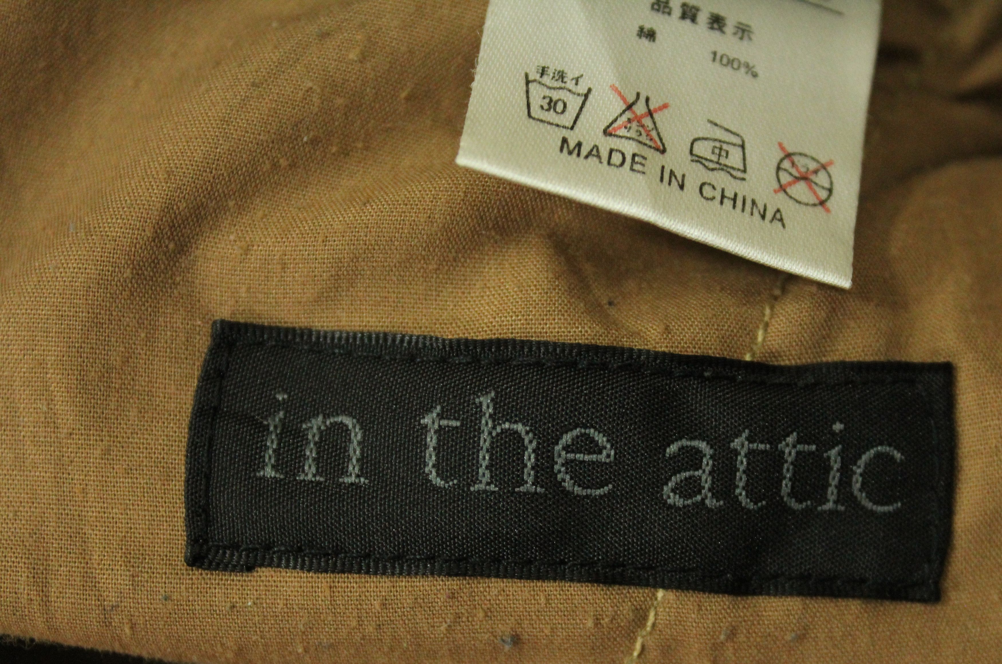 In The Attic Japan Multi Pockets 🔥 IN THE ATTIC Utility Pants Cargos Size US 31 - 19 Thumbnail
