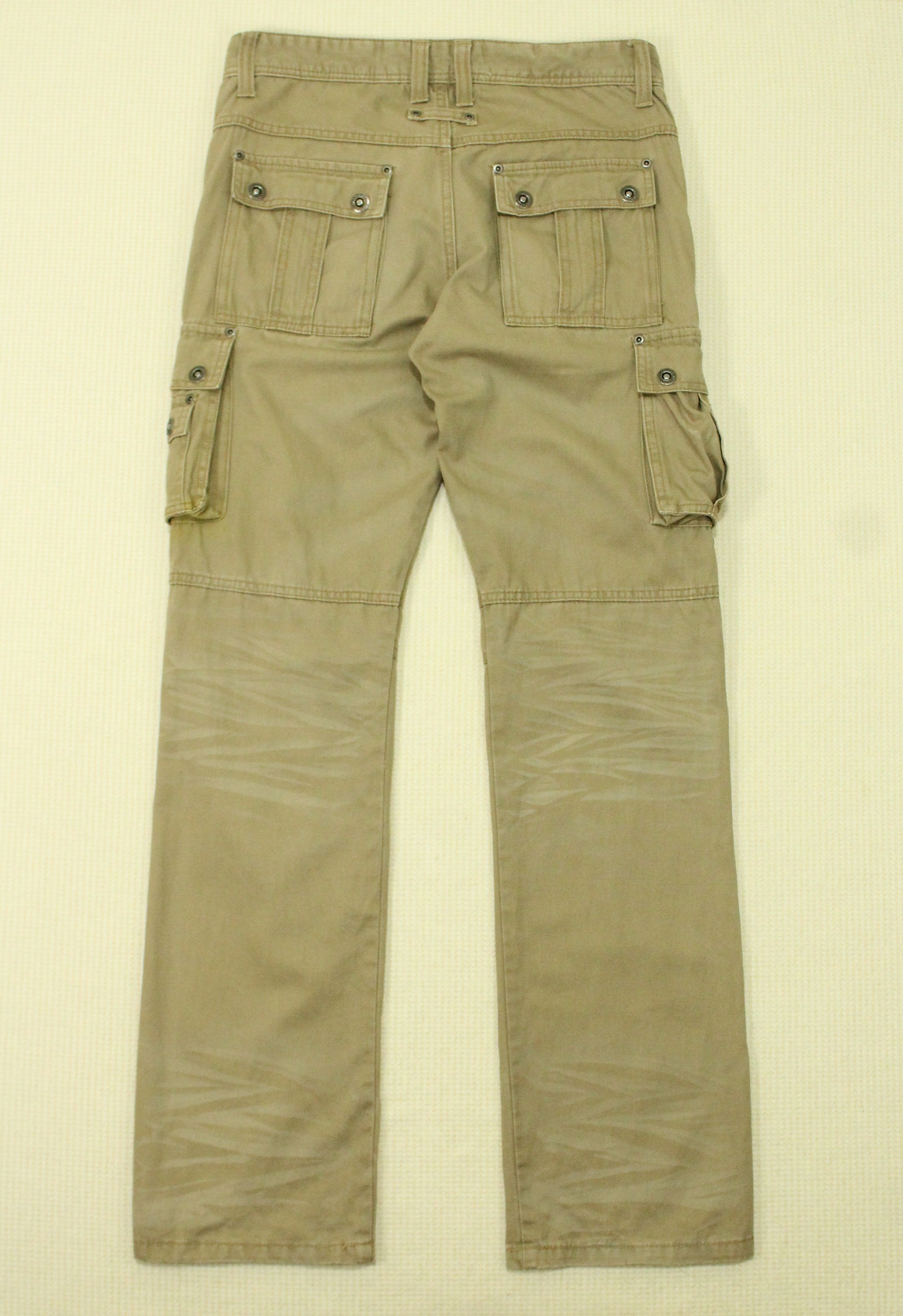 In The Attic Japan Multi Pockets 🔥 IN THE ATTIC Utility Pants Cargos Size US 31 - 17 Thumbnail