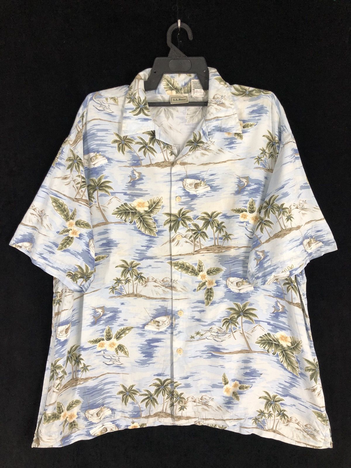 L.L. Bean × Vintage Vintage LL Bean Hawaiian Shortsleeve Button Ups Fullprint Size US L / EU 52-54 / 3 - 1 Thumbnail