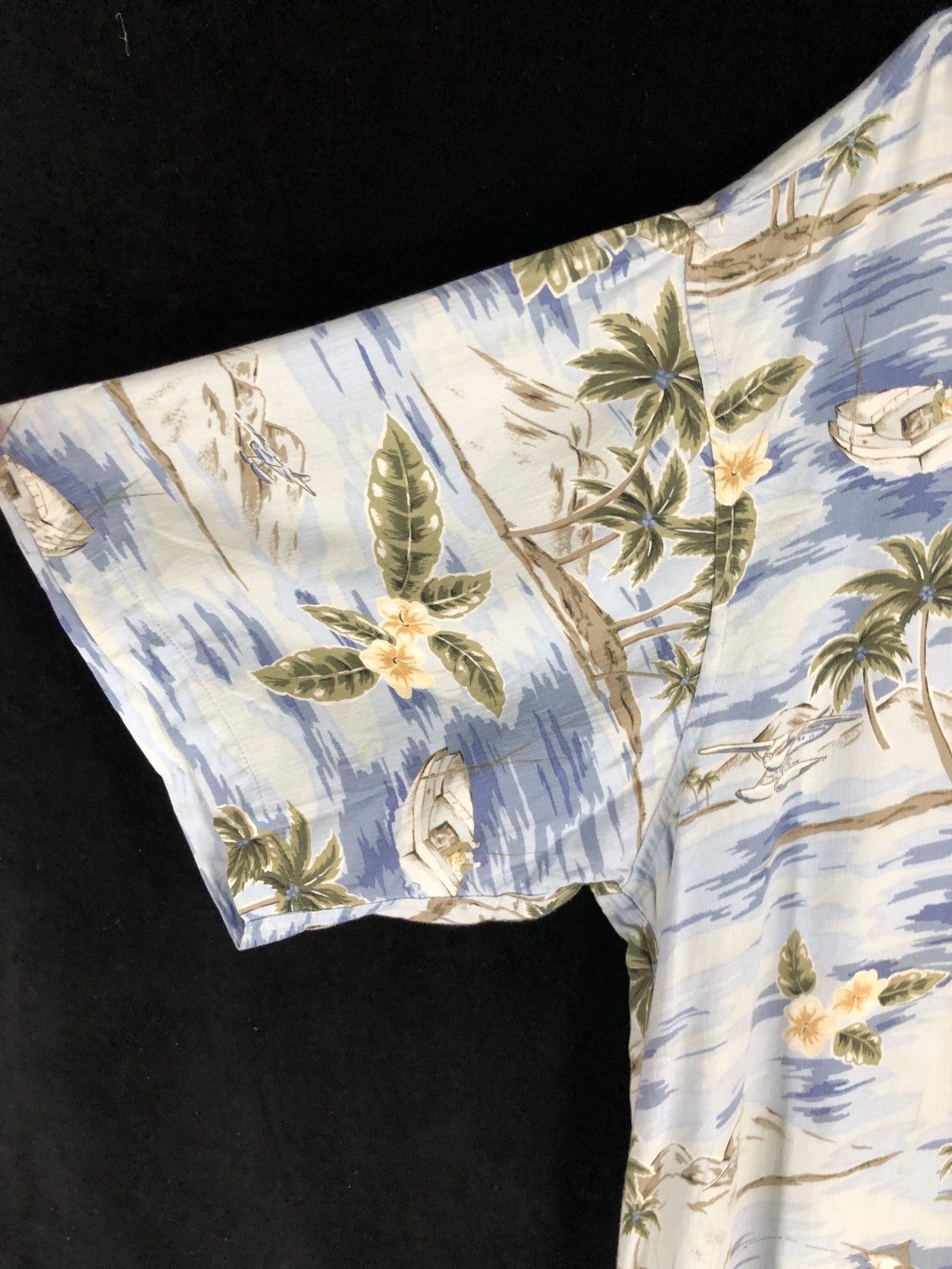 L.L. Bean × Vintage Vintage LL Bean Hawaiian Shortsleeve Button Ups Fullprint Size US L / EU 52-54 / 3 - 7 Thumbnail