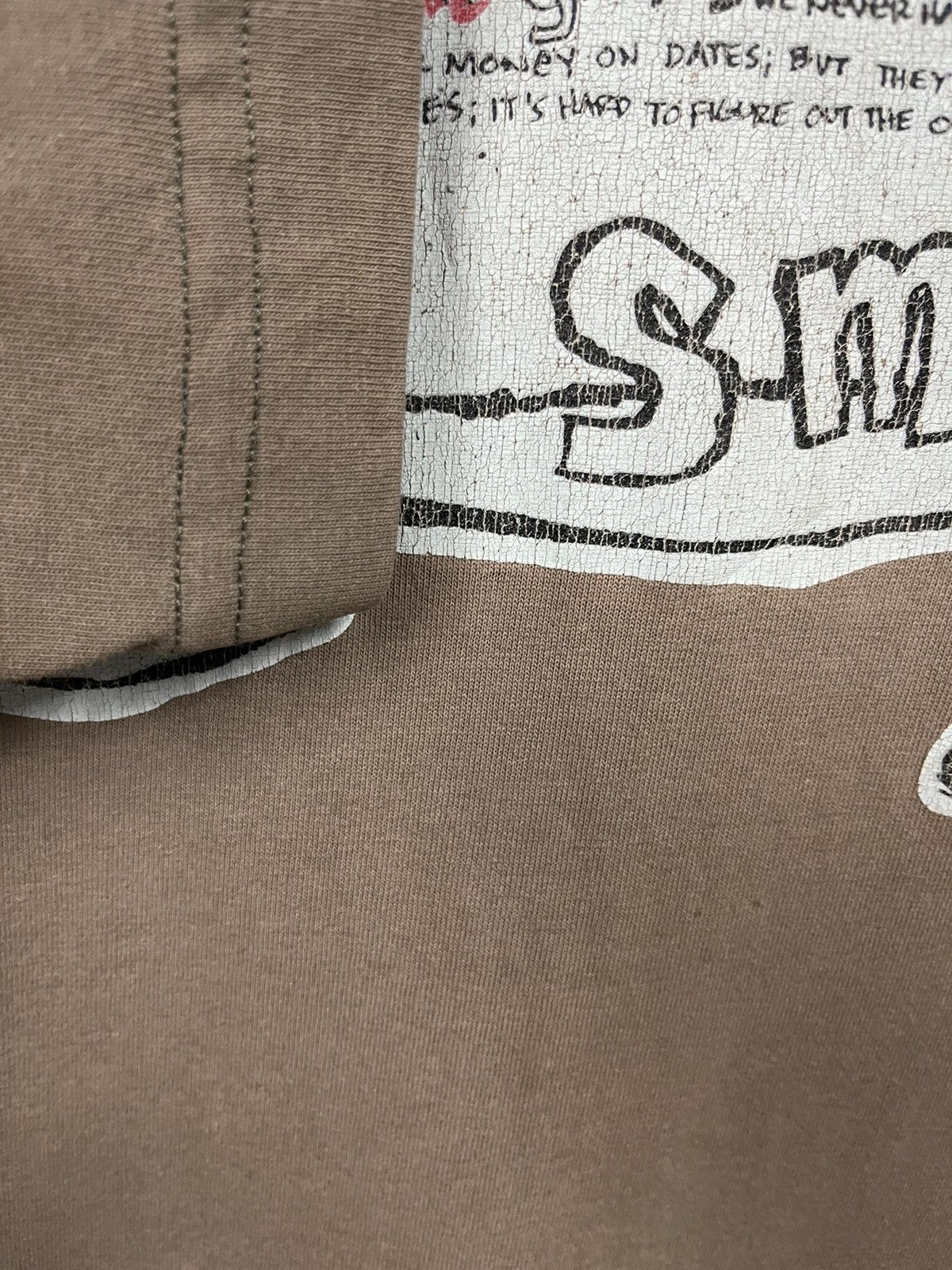 Girl Skateboards × Vintage Vintage Distressed 90s SMP Sex Money Power Skateboard Shirt Size US M / EU 48-50 / 2 - 6 Thumbnail