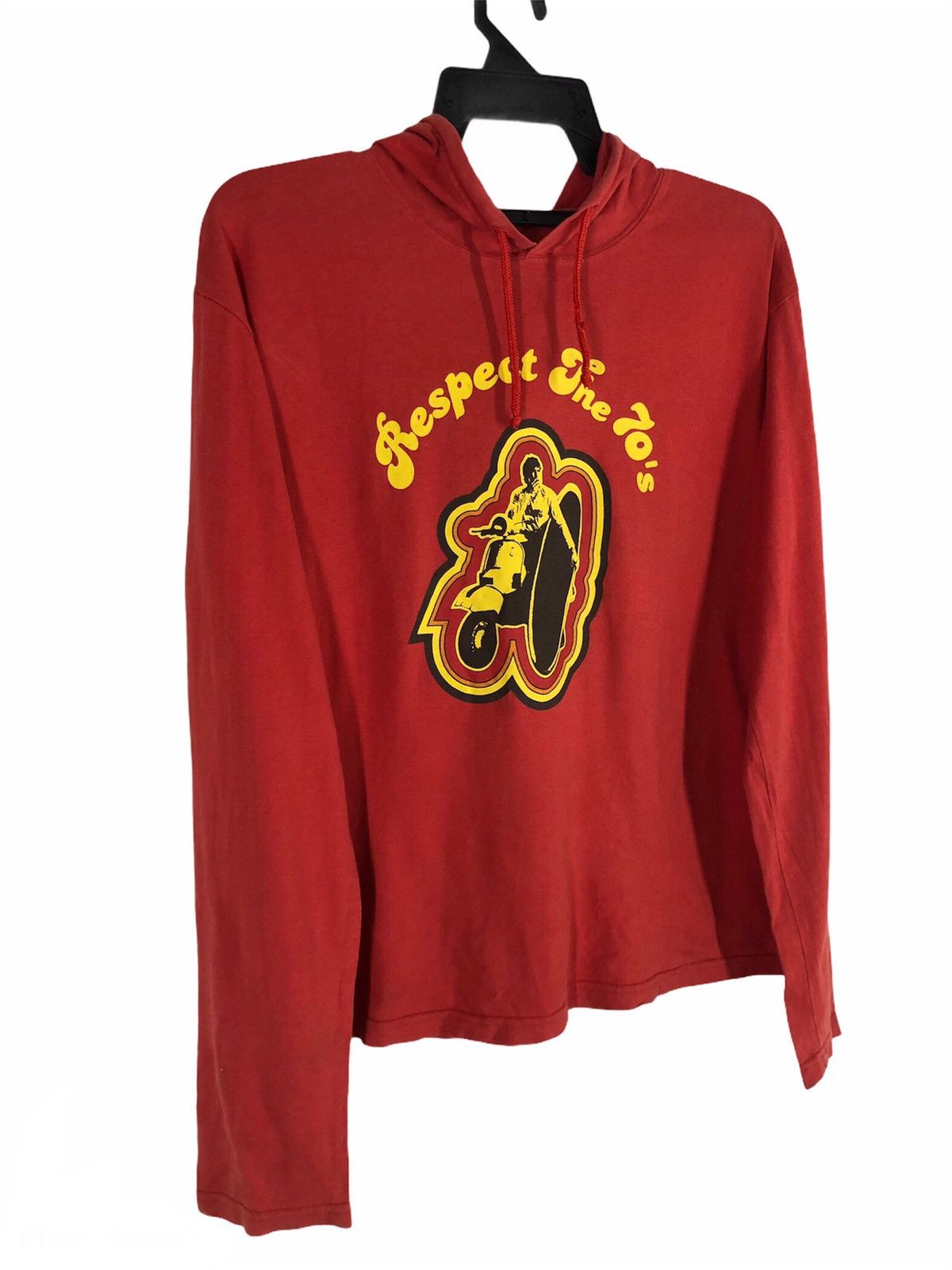 Japanese Brand Respect The 70s Hoodie Shirt cw21 Size US M / EU 48-50 / 2 - 2 Thumbnail