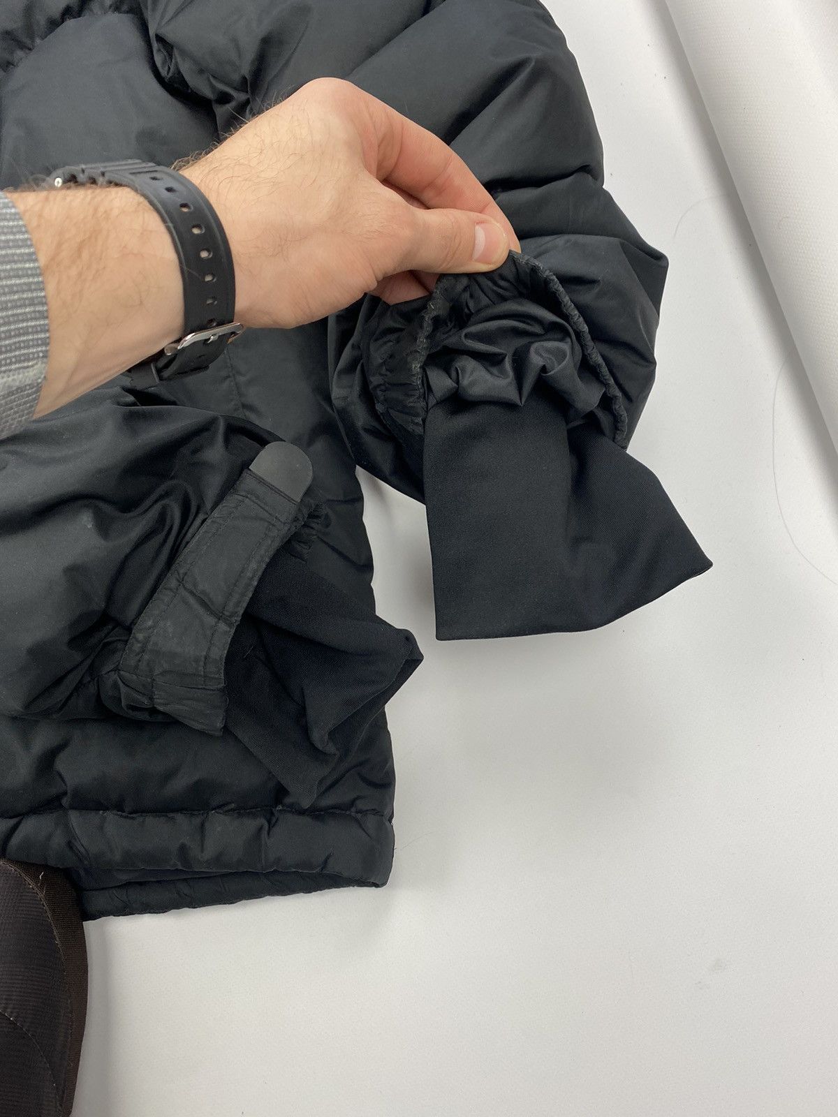 Nike 🥷Vintage Y2K Nike Small Swoosh Down Puffer Jacket Size US XL / EU 56 / 4 - 5 Thumbnail