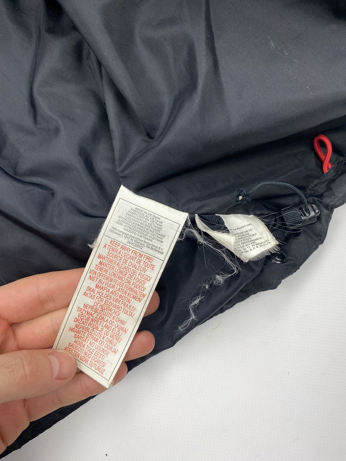 Nike 🥷Vintage Y2K Nike Small Swoosh Down Puffer Jacket Size US XL / EU 56 / 4 - 10 Thumbnail