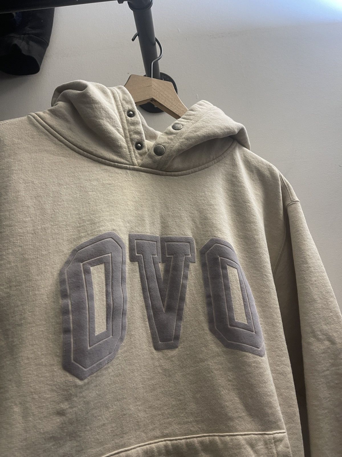 October's Very Own OVO OCTOBERS VERY OWN FLEECE SNAP HOODIE STONE HEAVYWEIGHT L Size US L / EU 52-54 / 3 - 5 Thumbnail