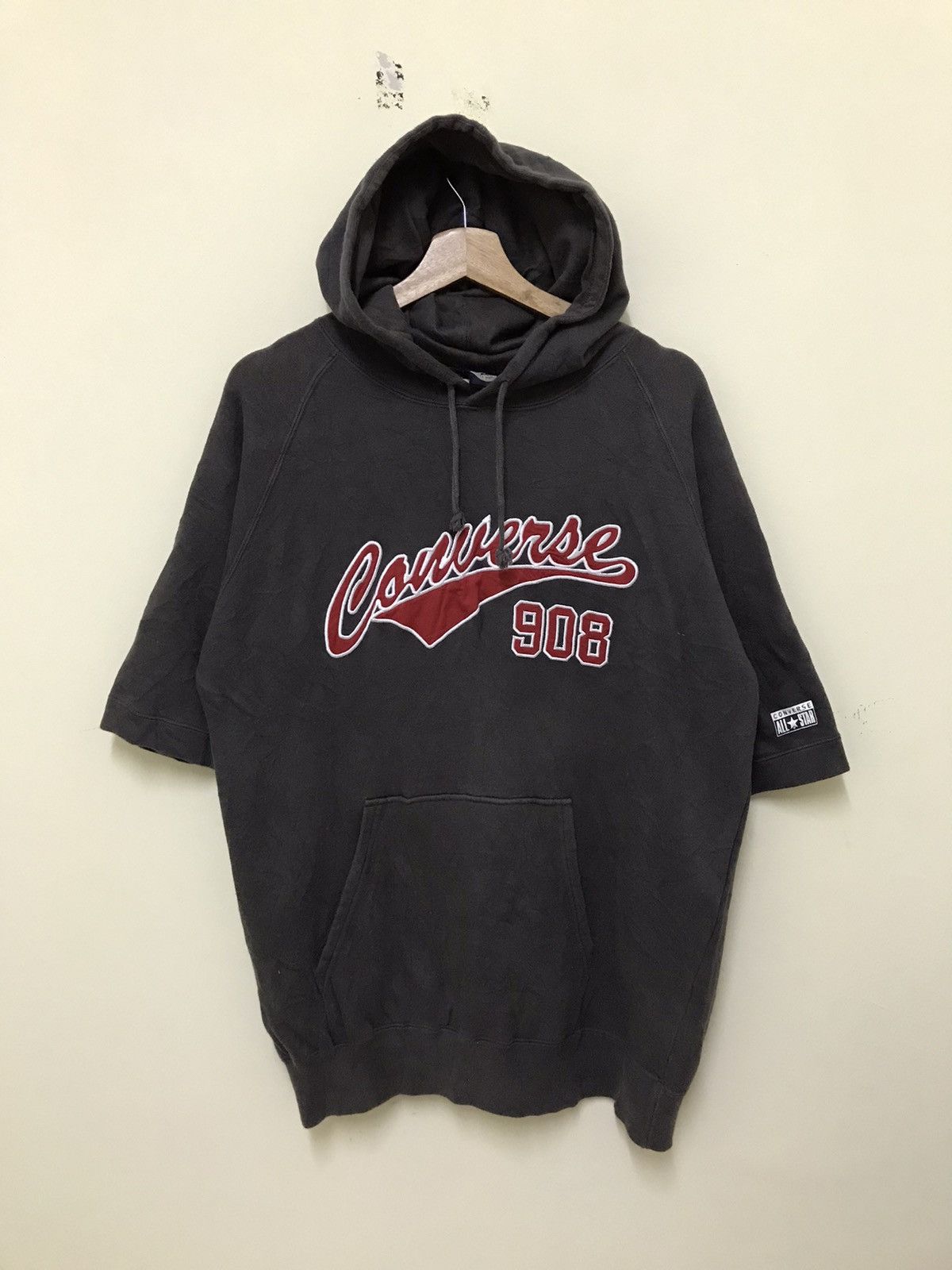 Converse Vintage Converse Hoodie Big Spellout Size US L / EU 52-54 / 3 - 5 Thumbnail