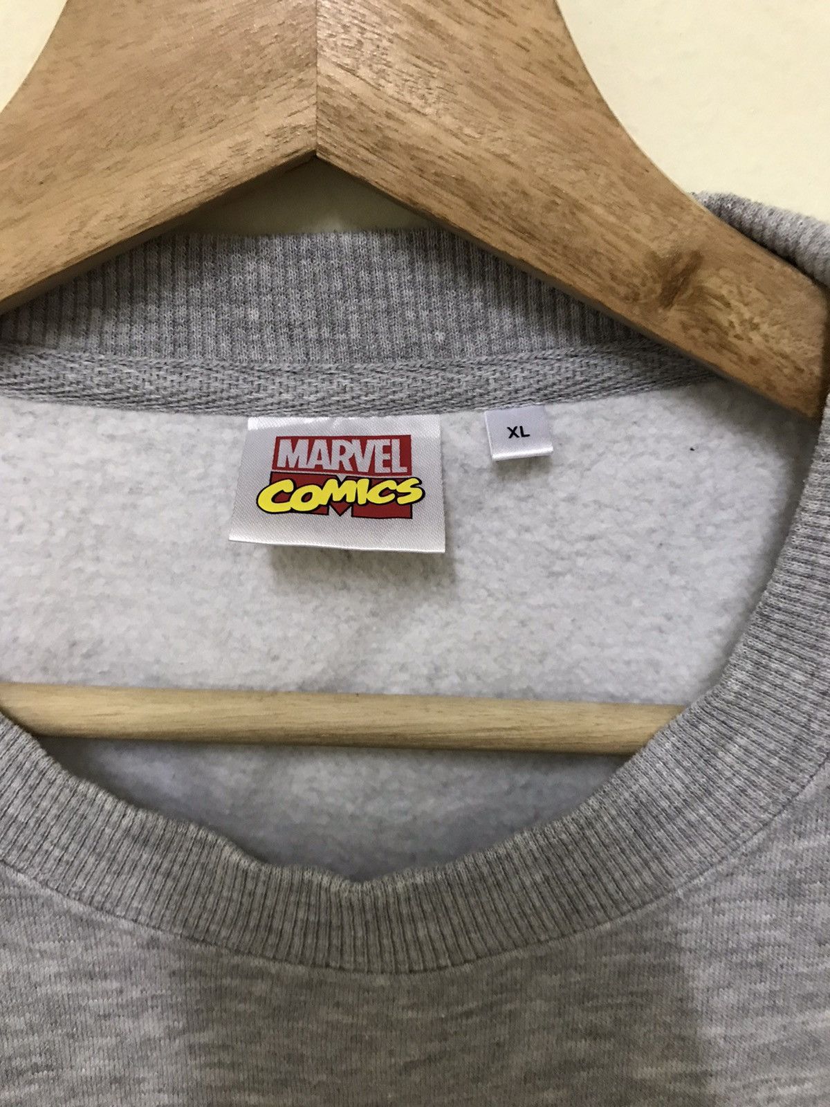 DC Comics × Marvel Comics Vintage Marvel Sweatshirt Box Logo Crewneck Size US XL / EU 56 / 4 - 3 Thumbnail