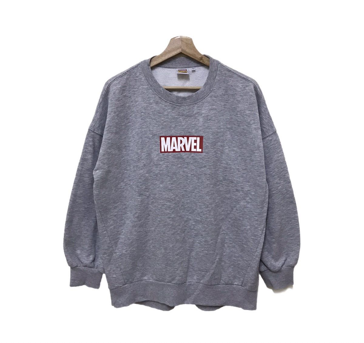 DC Comics × Marvel Comics Vintage Marvel Sweatshirt Box Logo Crewneck Size US XL / EU 56 / 4 - 1 Thumbnail