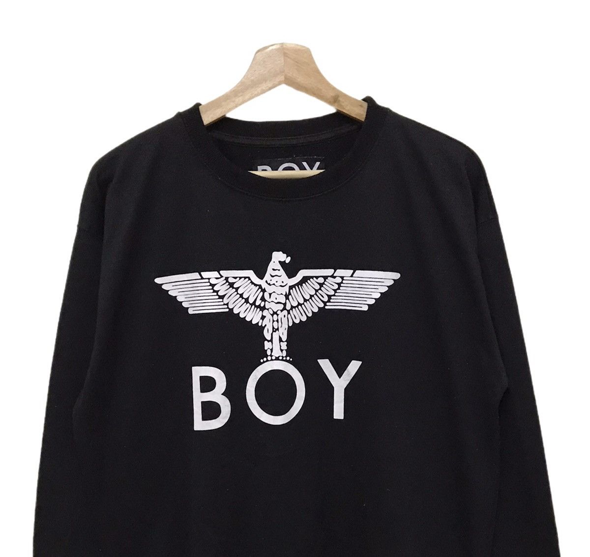 Boy London Boy London Sweatshirt Crewneck Big Spellout Size US XL / EU 56 / 4 - 2 Thumbnail