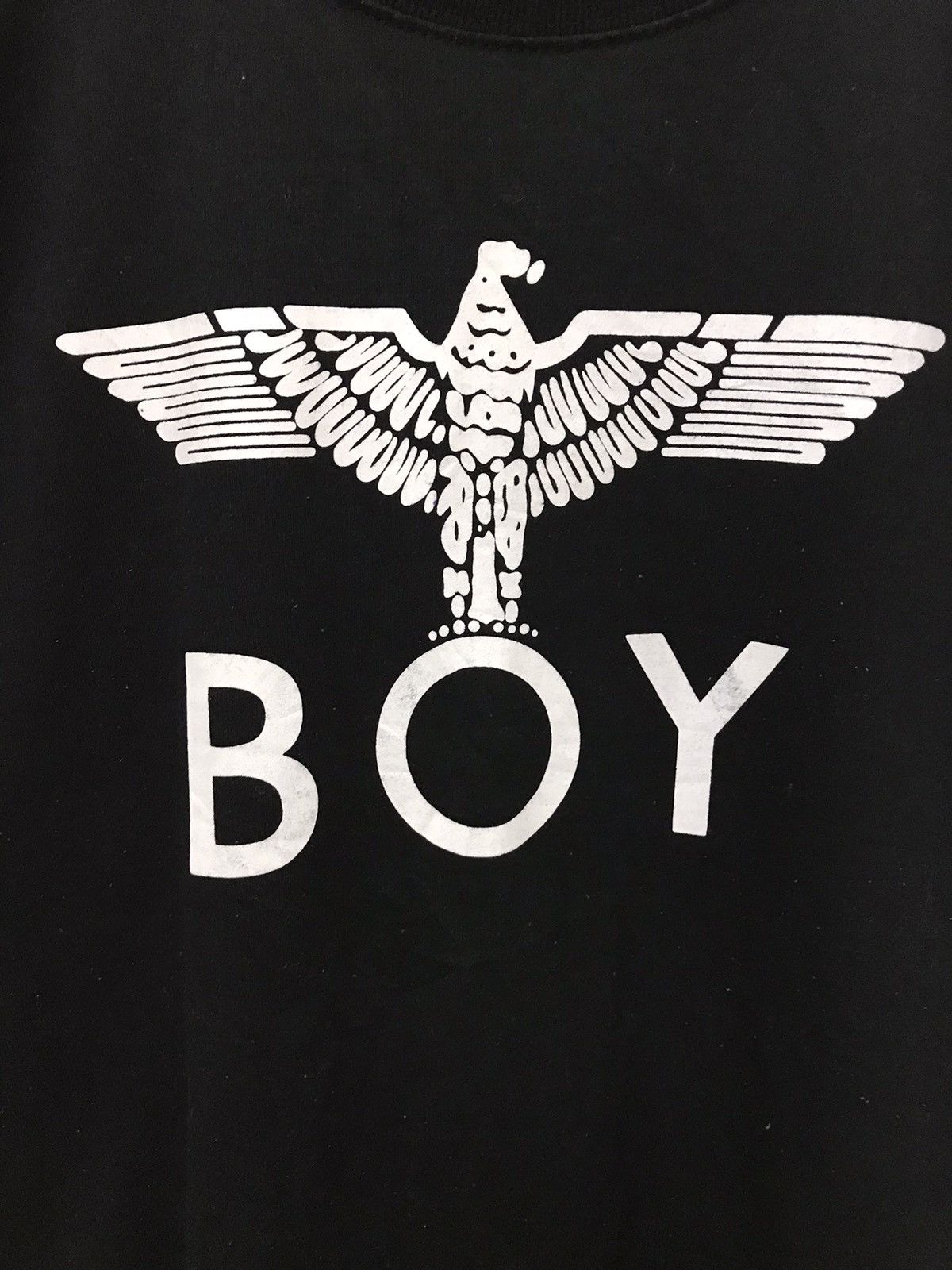 Boy London Boy London Sweatshirt Crewneck Big Spellout Size US XL / EU 56 / 4 - 3 Thumbnail