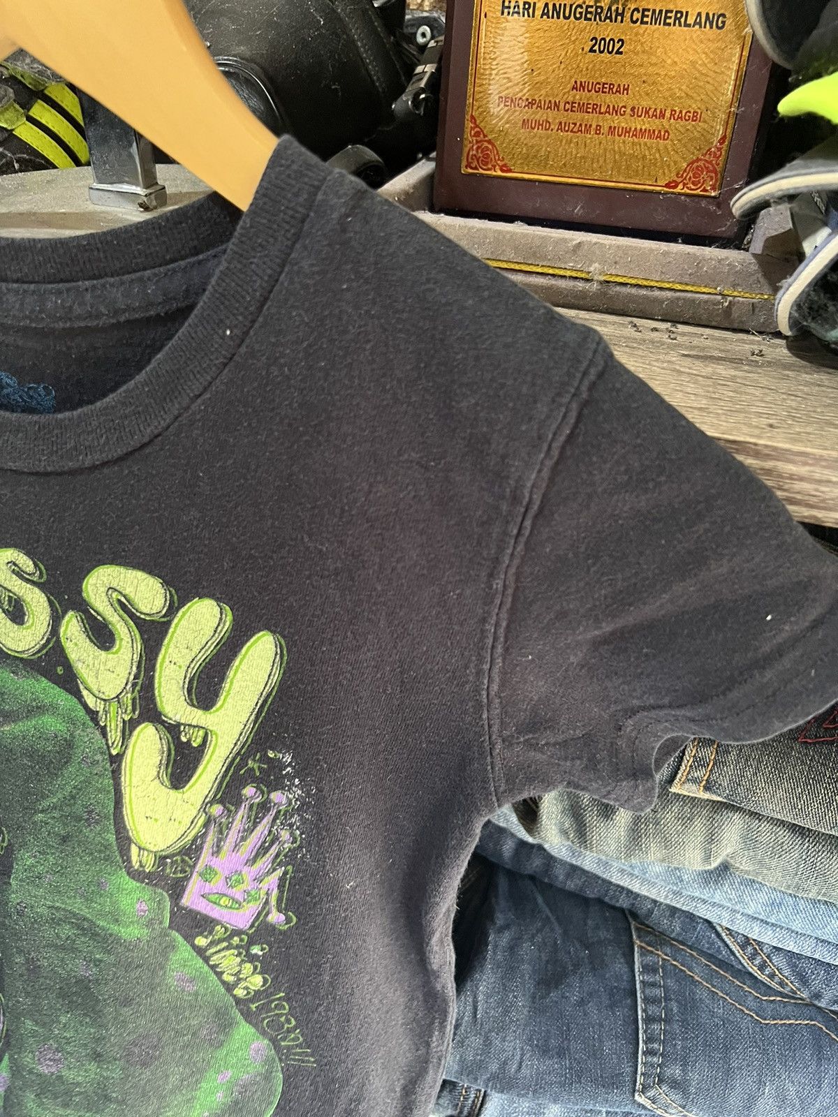 Stussy 🔥Stussy Kids Made in Usa Size US XXS / EU 40 - 4 Thumbnail