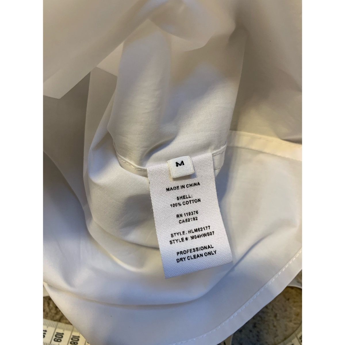 Helmut Lang HELMUT LANG LOGO SS WHITE SHIRT Size US M / EU 48-50 / 2 - 21 Thumbnail