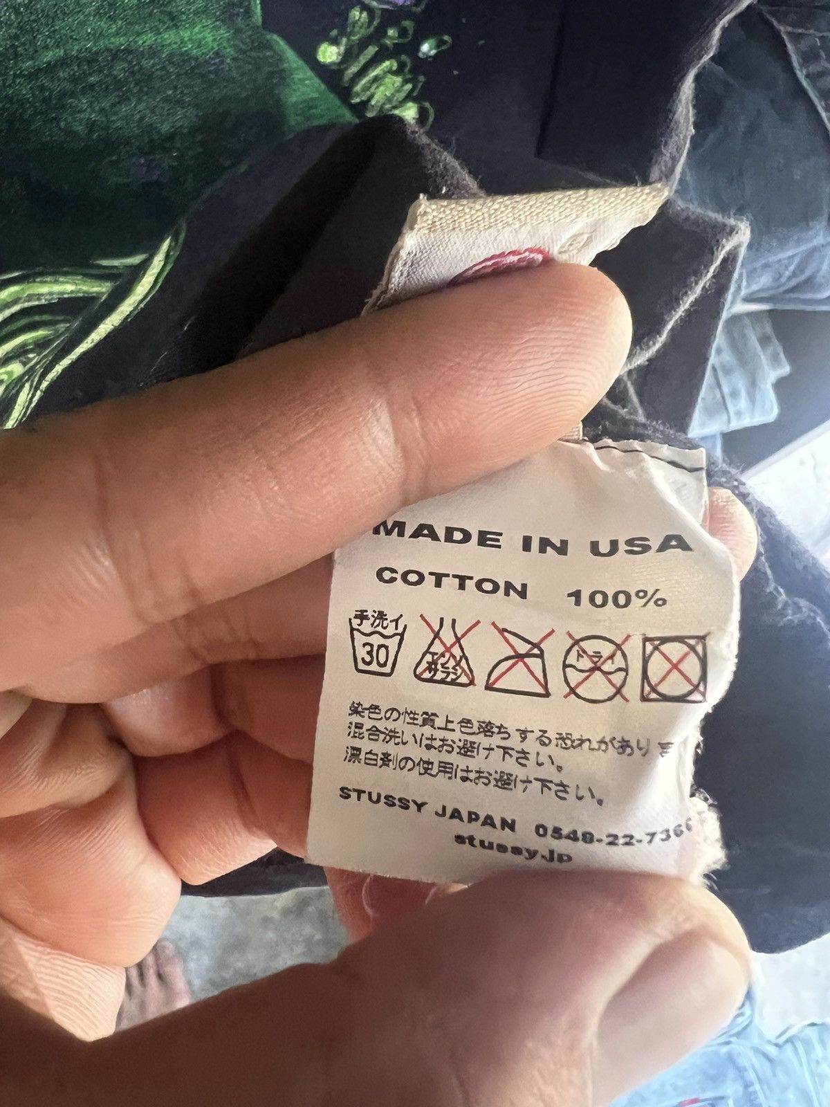 Stussy 🔥Stussy Kids Made in Usa Size US XXS / EU 40 - 11 Thumbnail