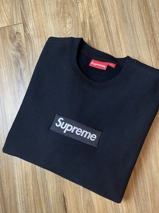 Supreme Box Logo Crewneck Black