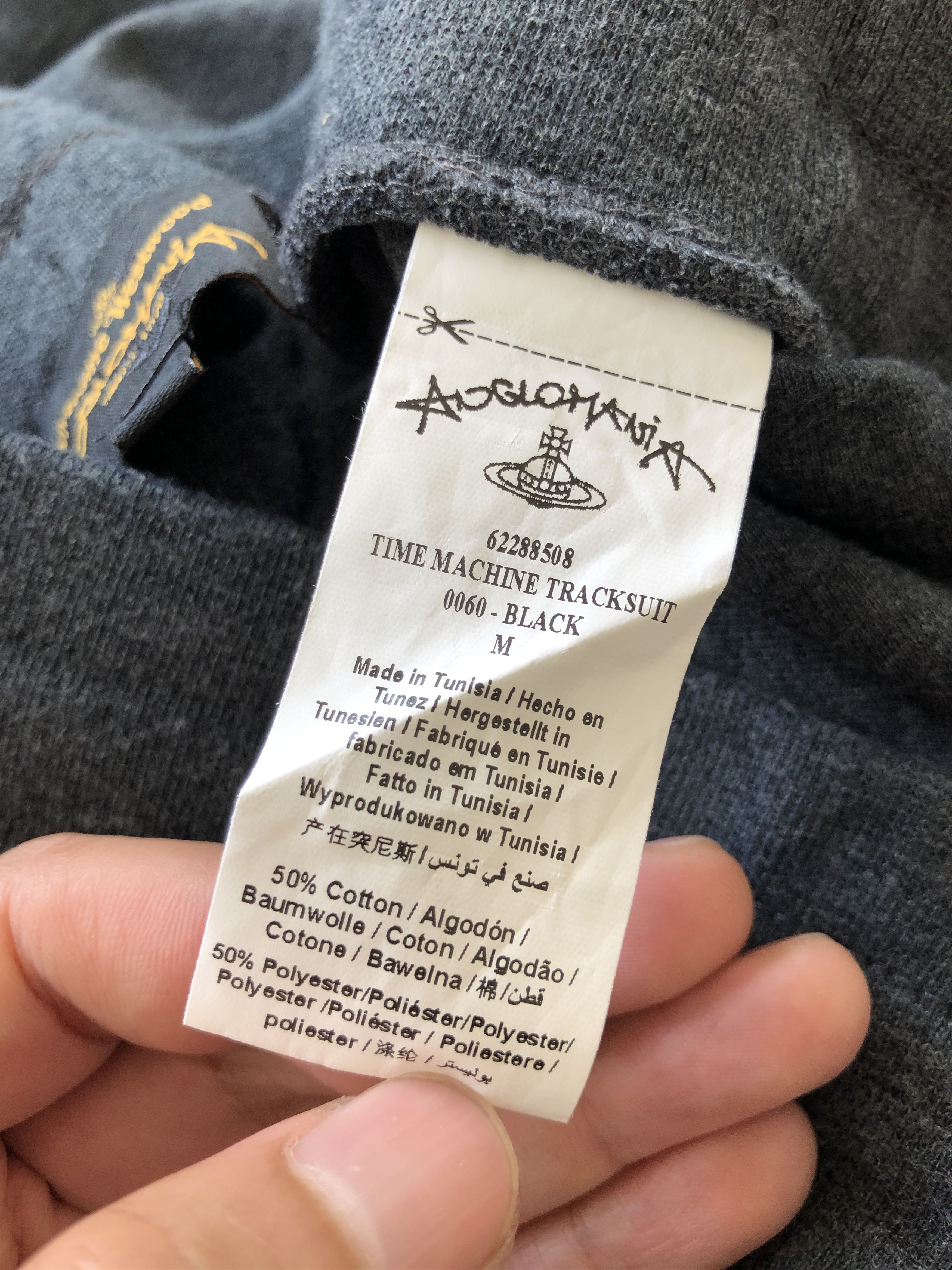 Vivienne Westwood RARE🔥ANGLOMANIA TIME MACHINE SWEATPANTS Size US 33 - 8 Thumbnail