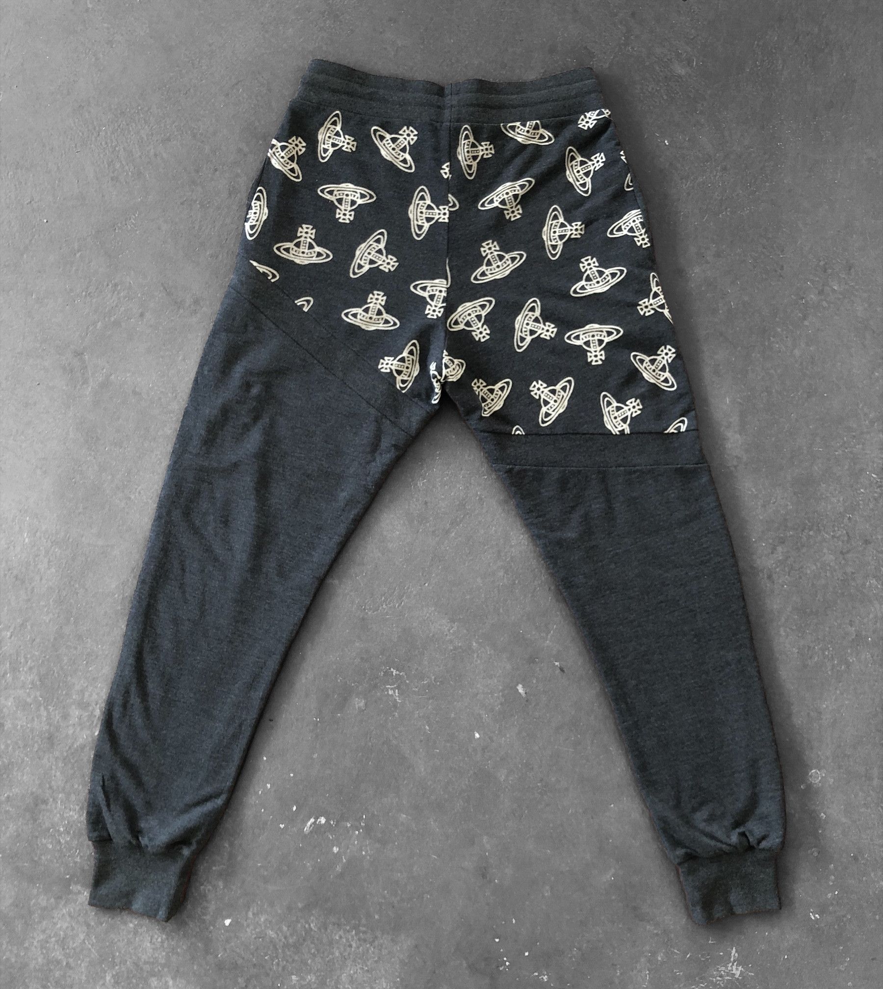 Vivienne Westwood RARE🔥ANGLOMANIA TIME MACHINE SWEATPANTS Size US 33 - 2 Thumbnail