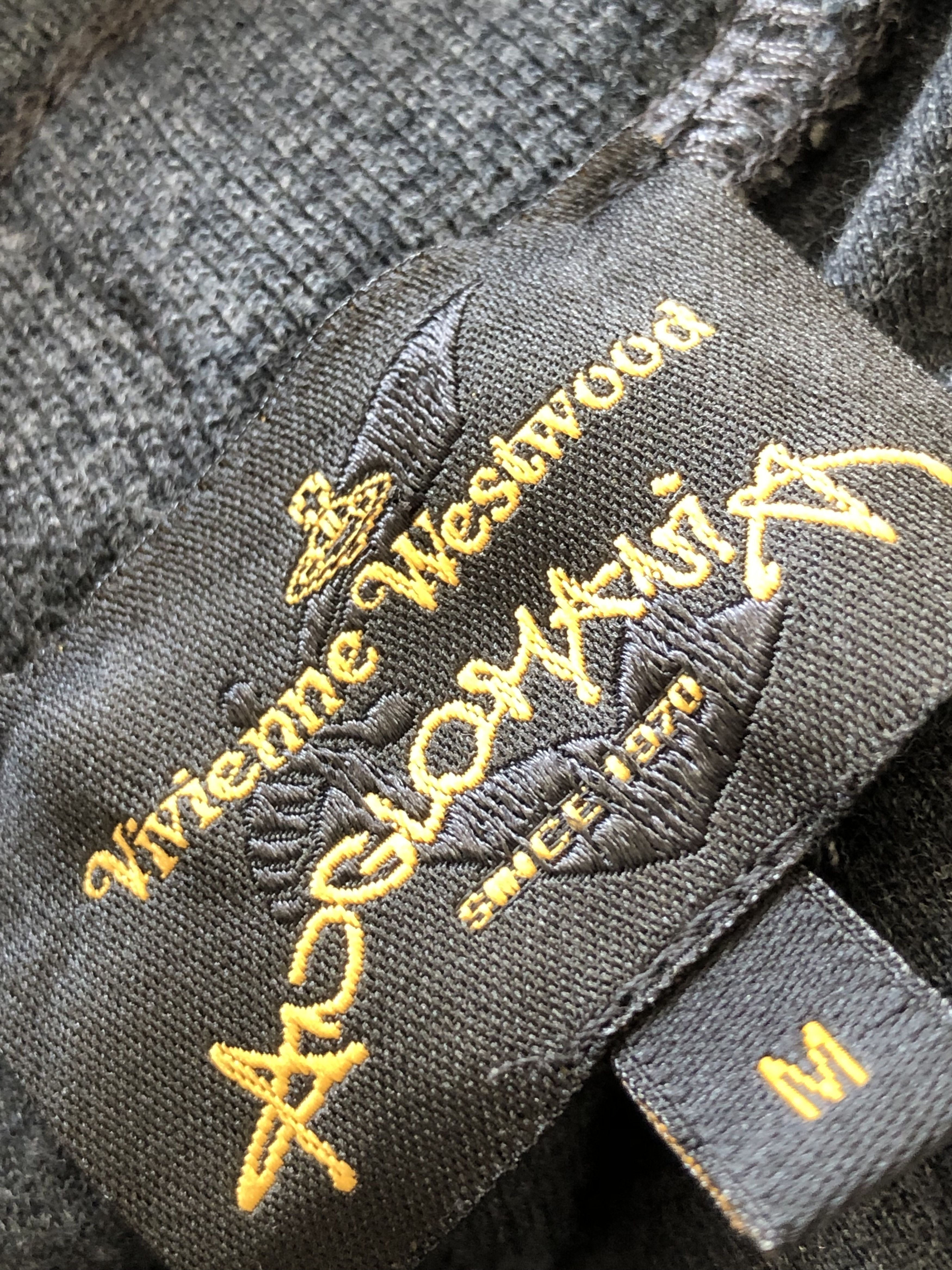 Vivienne Westwood RARE🔥ANGLOMANIA TIME MACHINE SWEATPANTS Size US 33 - 7 Thumbnail