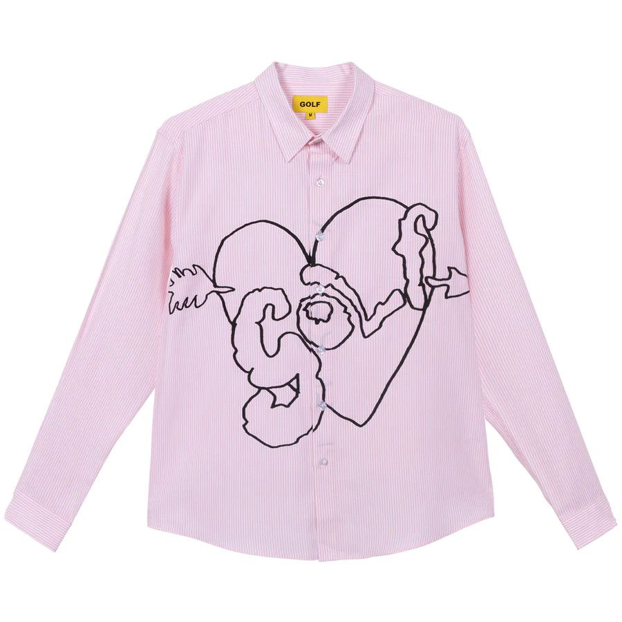 Golf Wang × Tyler The Creator Golf Wang S Stripe Button Down Tyler 