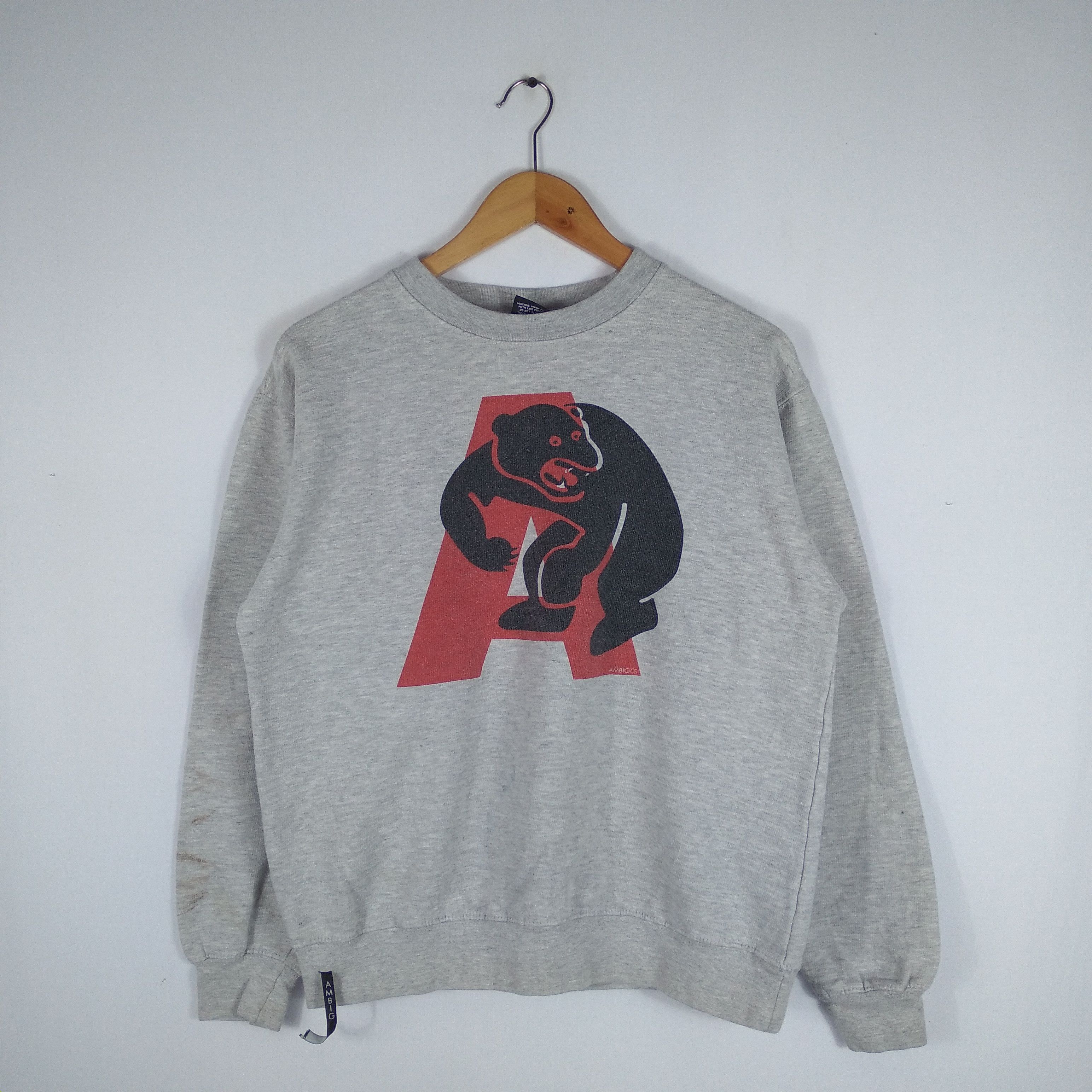 Ambig × Vintage Vintage Ambig Bear Animal Sweatshirt Size US M / EU 48-50 / 2 - 1 Thumbnail