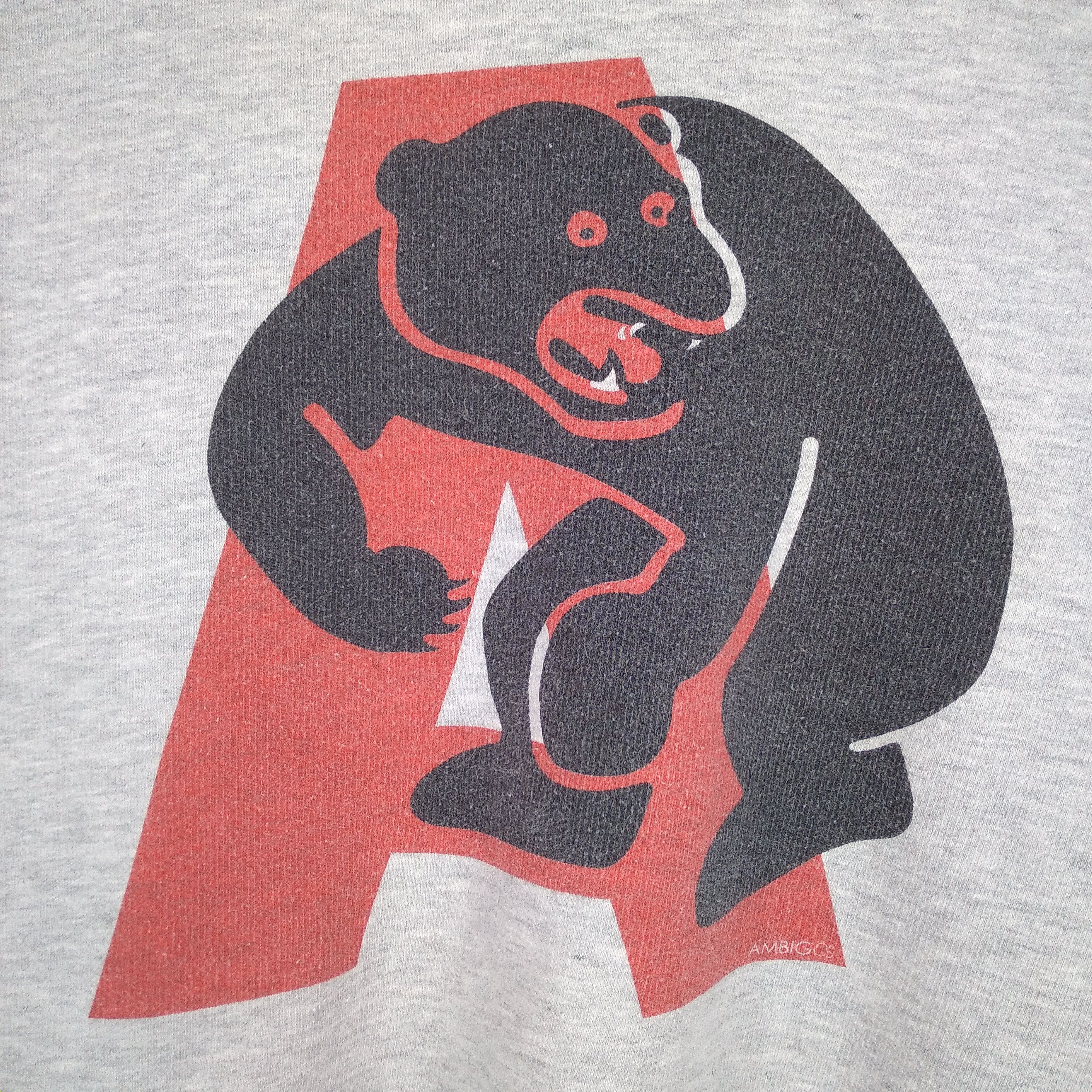 Ambig × Vintage Vintage Ambig Bear Animal Sweatshirt Size US M / EU 48-50 / 2 - 2 Thumbnail
