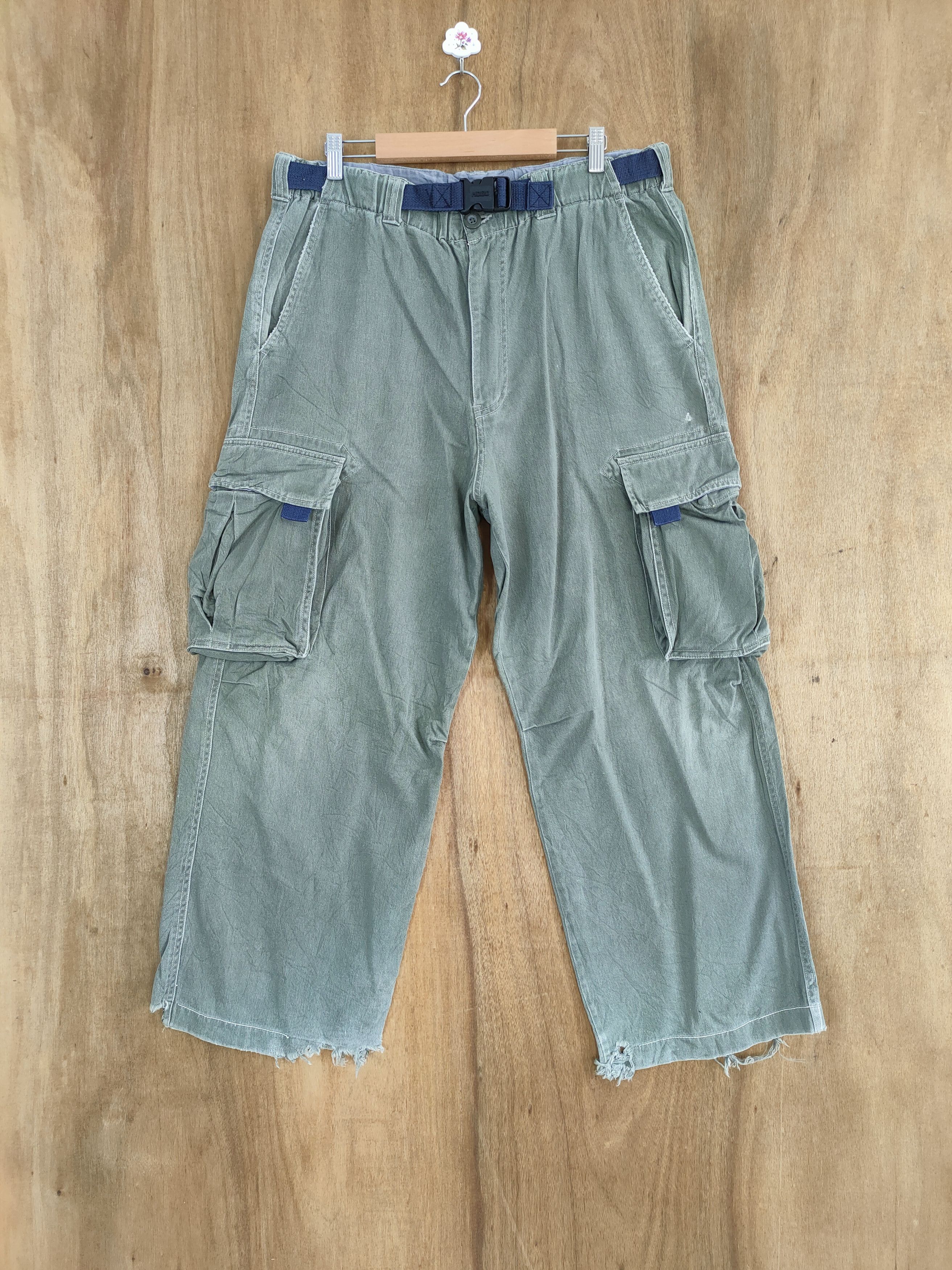 Hobo HOBO FADED BAGGY CARGO PANTS Size US 34 / EU 50 - 2 Thumbnail