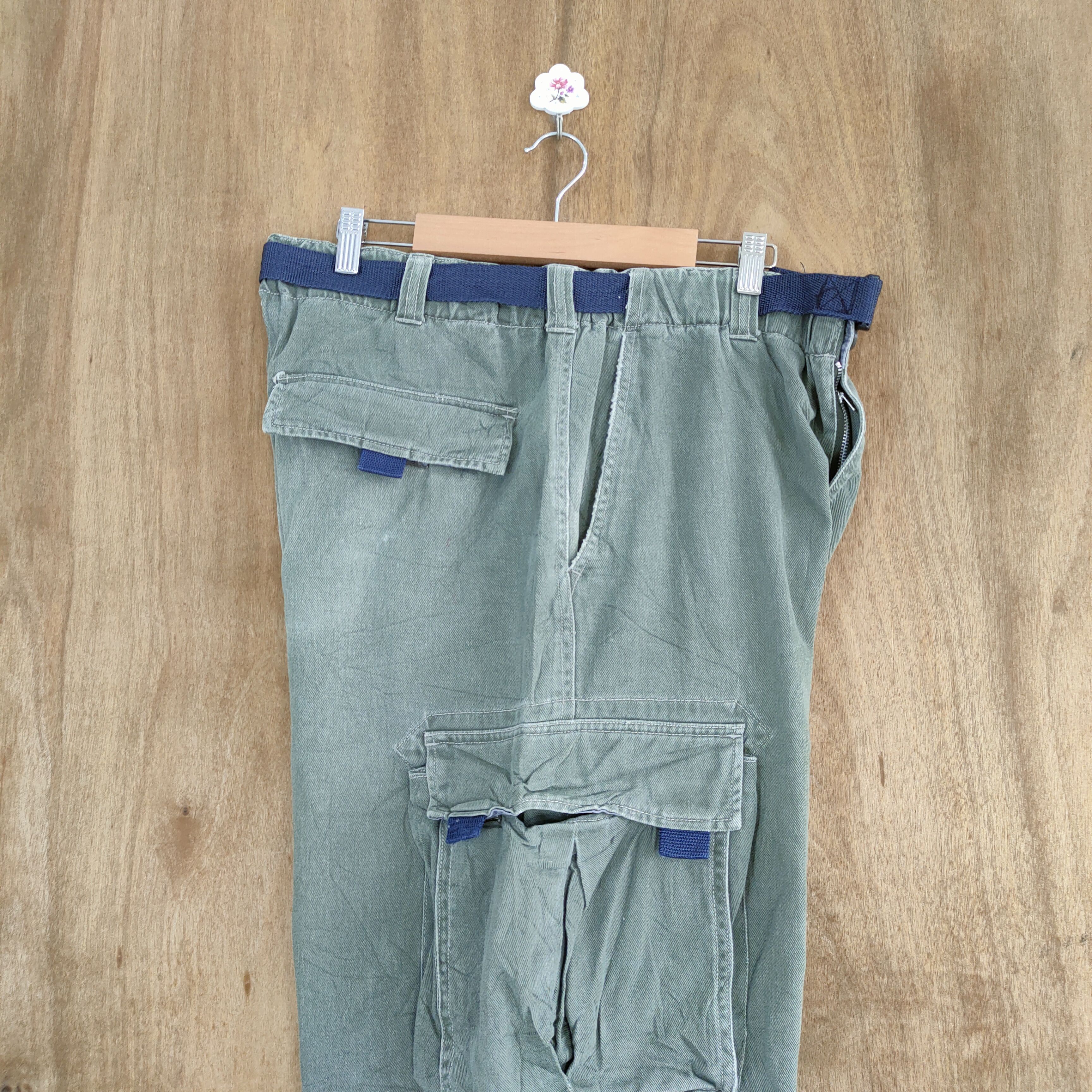 Hobo HOBO FADED BAGGY CARGO PANTS Size US 34 / EU 50 - 13 Thumbnail