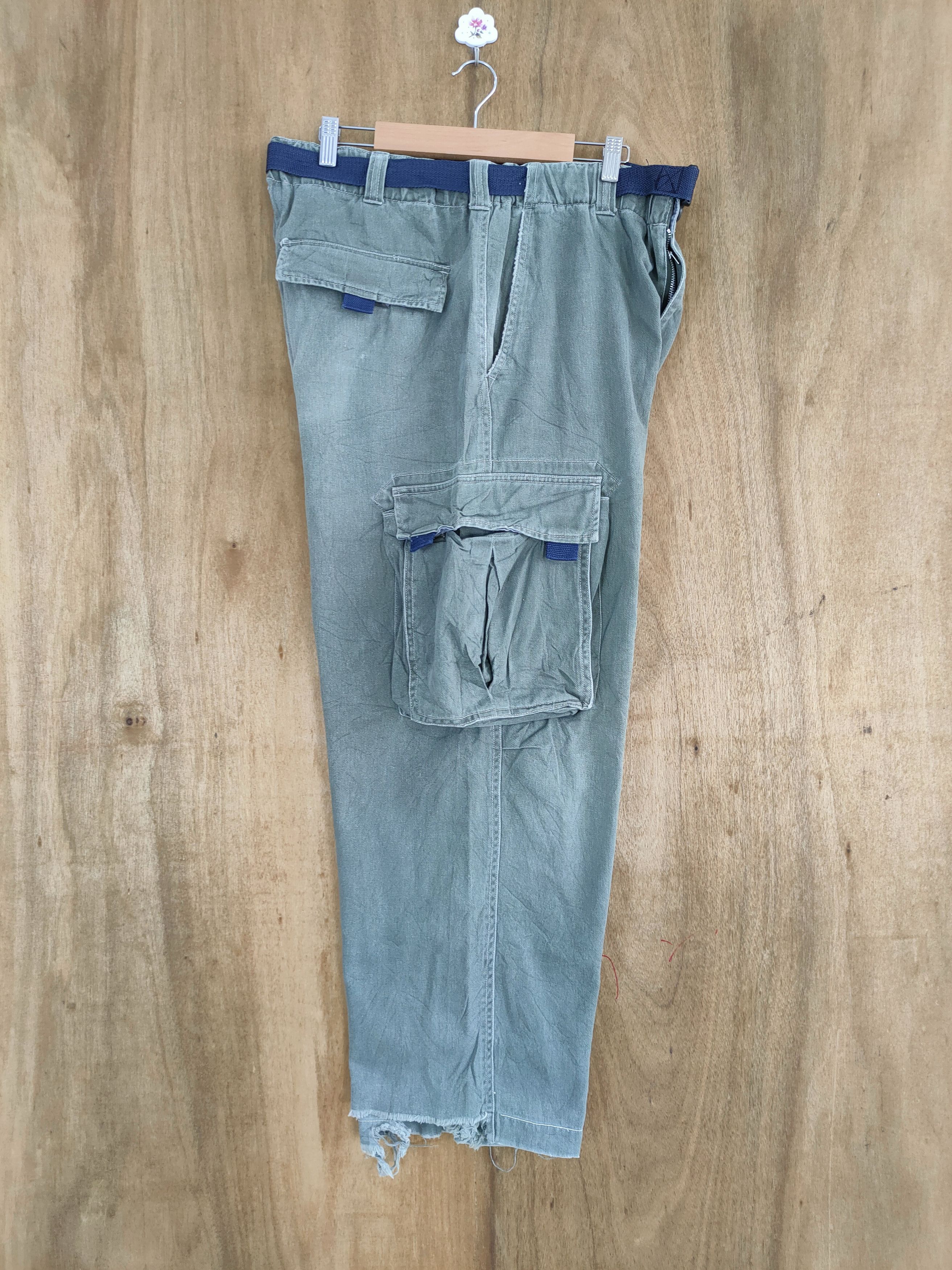 Hobo HOBO FADED BAGGY CARGO PANTS Size US 34 / EU 50 - 3 Thumbnail