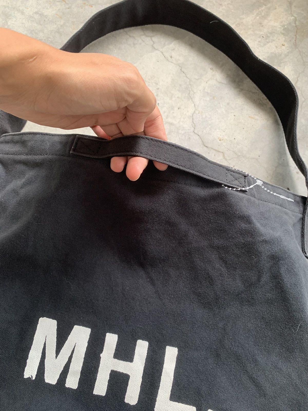 Margaret Howell MHL. margerat Howell canvas Totebag heavy cotton Size ONE SIZE - 3 Thumbnail