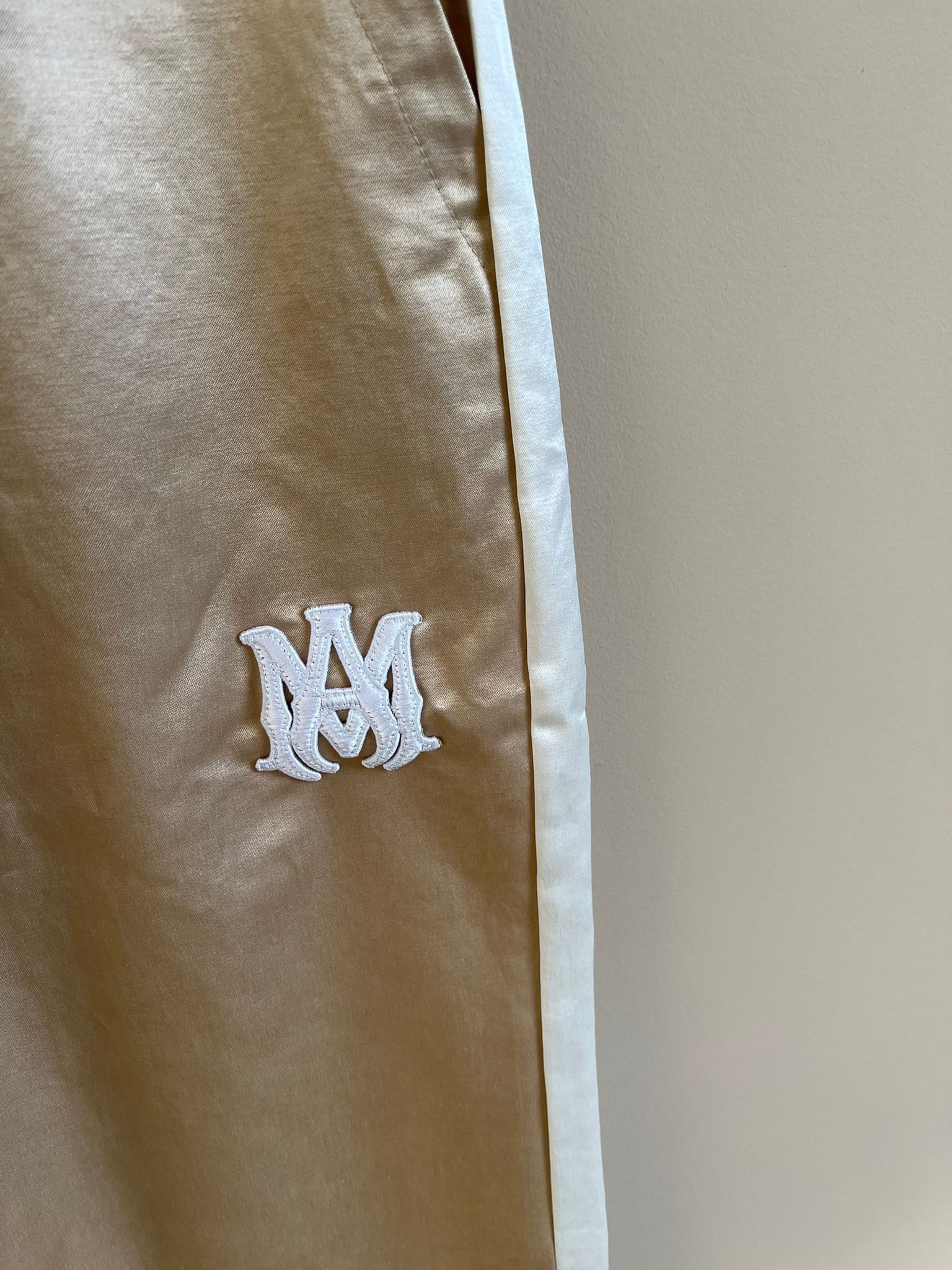 Amiri Drawstring Trackpant in Champagne/White Size US 34 / EU 50 - 5 Thumbnail