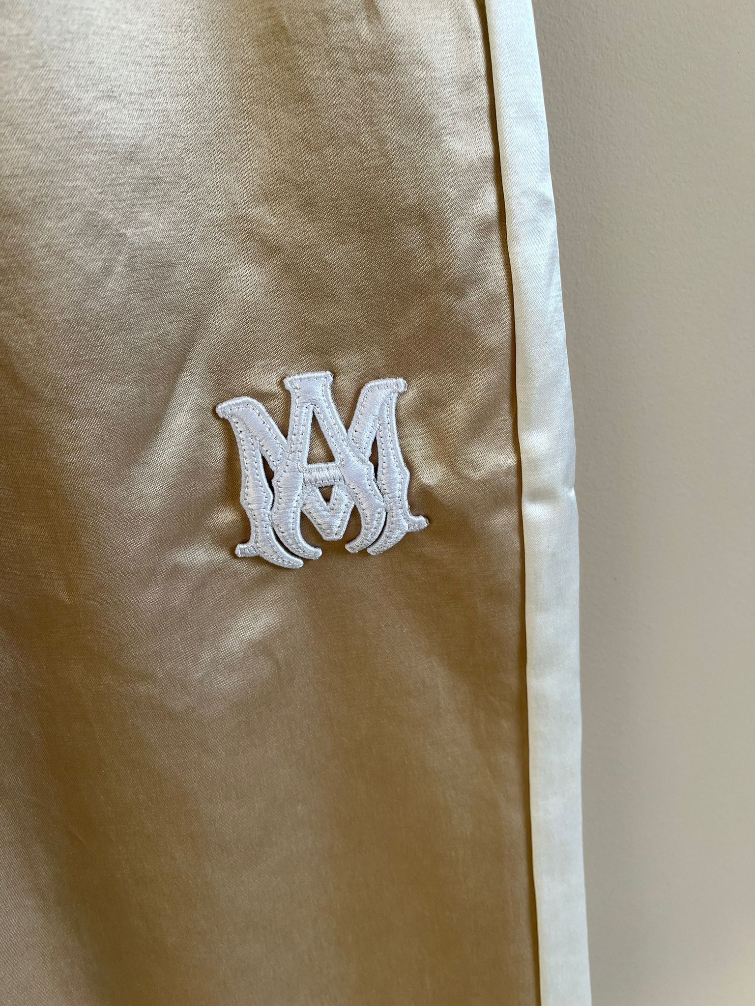 Amiri Drawstring Trackpant in Champagne/White Size US 34 / EU 50 - 8 Thumbnail