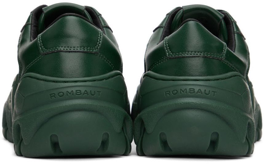 Rombaut Rombaut Green Boccaccio II Sneakers FW 2022 Size US 10 / EU 43 - 3 Thumbnail