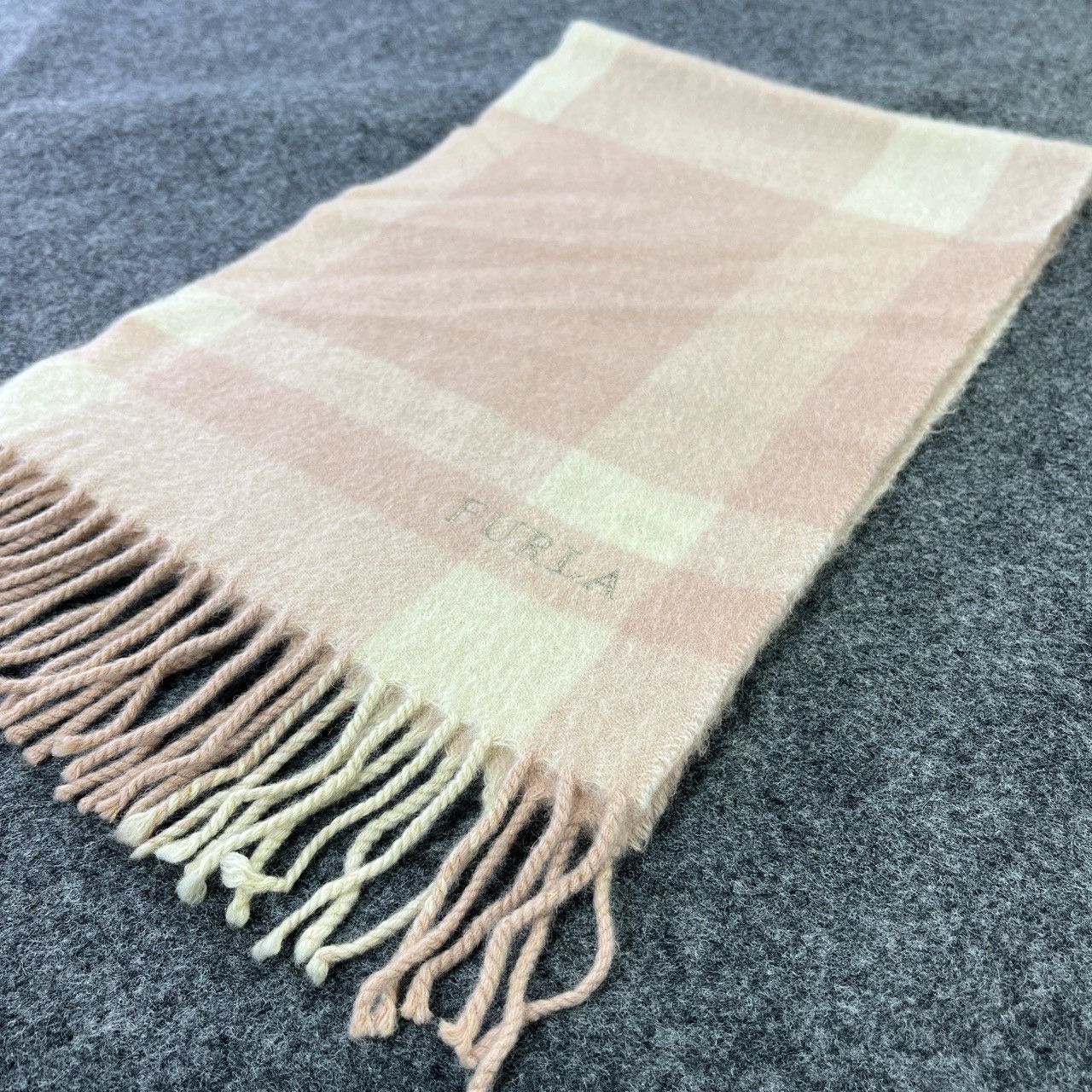 Furla × Vintage FURLA PLAIN SCARVES / MUFFLER / NECKWEAR T701 Size ONE SIZE - 4 Thumbnail