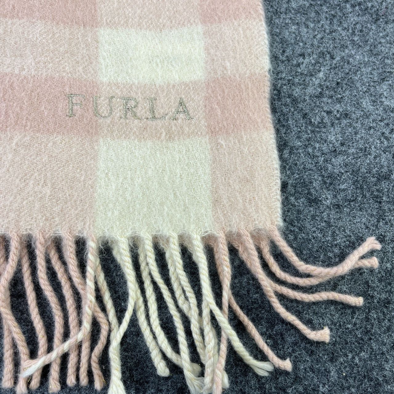 Furla × Vintage FURLA PLAIN SCARVES / MUFFLER / NECKWEAR T701 Size ONE SIZE - 7 Thumbnail