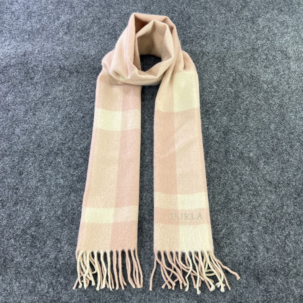 Furla × Vintage FURLA PLAIN SCARVES / MUFFLER / NECKWEAR T701 Size ONE SIZE - 5 Thumbnail
