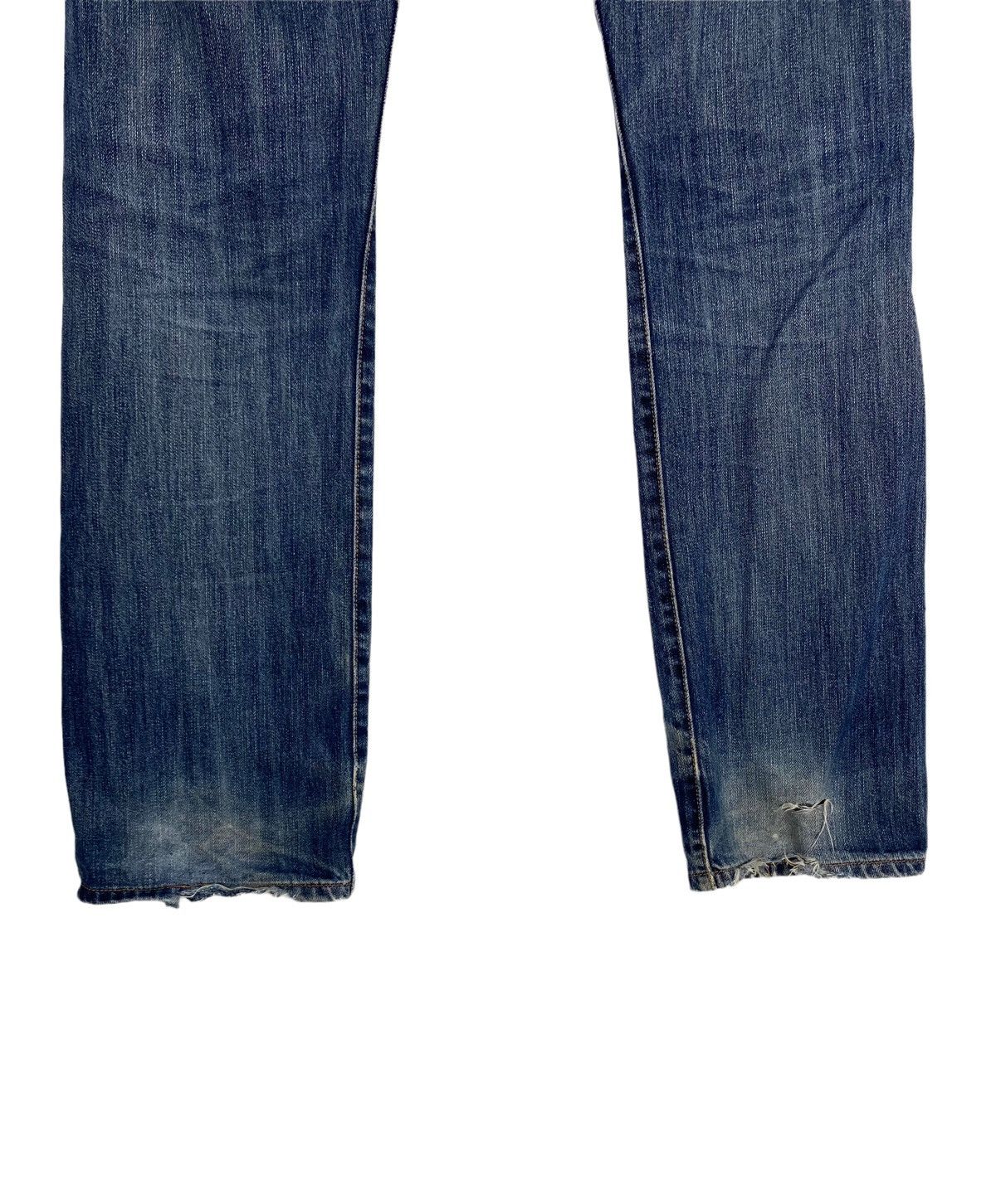 Levi's Rare‼️ Levi’s 501 Distressed Jeans Button Fly Size US 31 - 9 Thumbnail