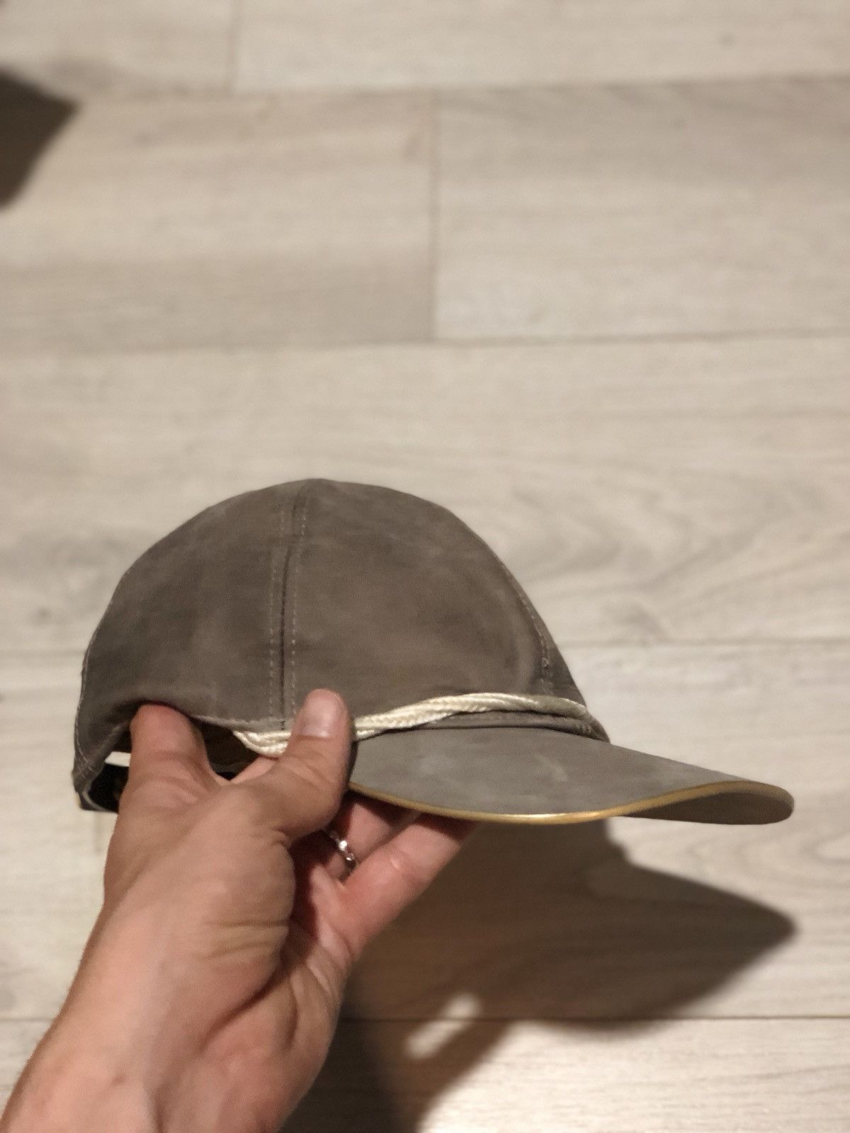 Marc Jacobs Leather Cap With Rope Detail Size ONE SIZE - 1 Thumbnail