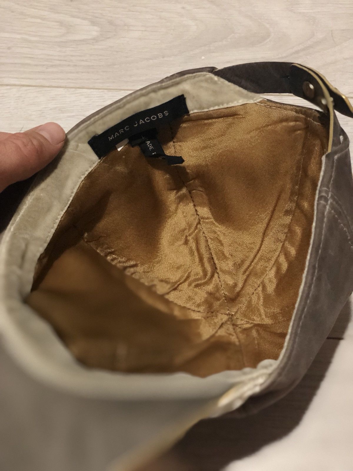 Marc Jacobs Leather Cap With Rope Detail Size ONE SIZE - 3 Thumbnail
