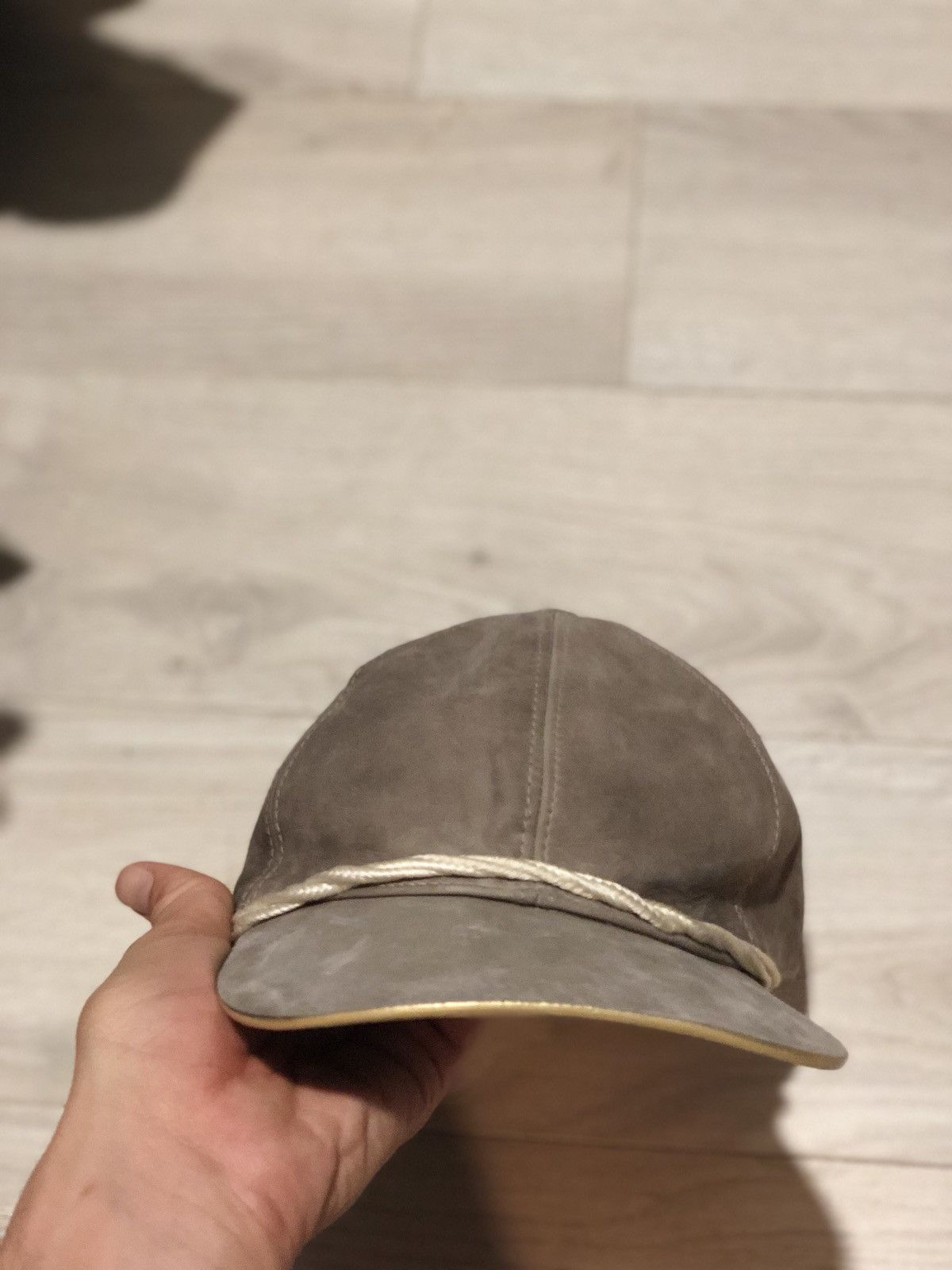 Marc Jacobs Leather Cap With Rope Detail Size ONE SIZE - 2 Thumbnail