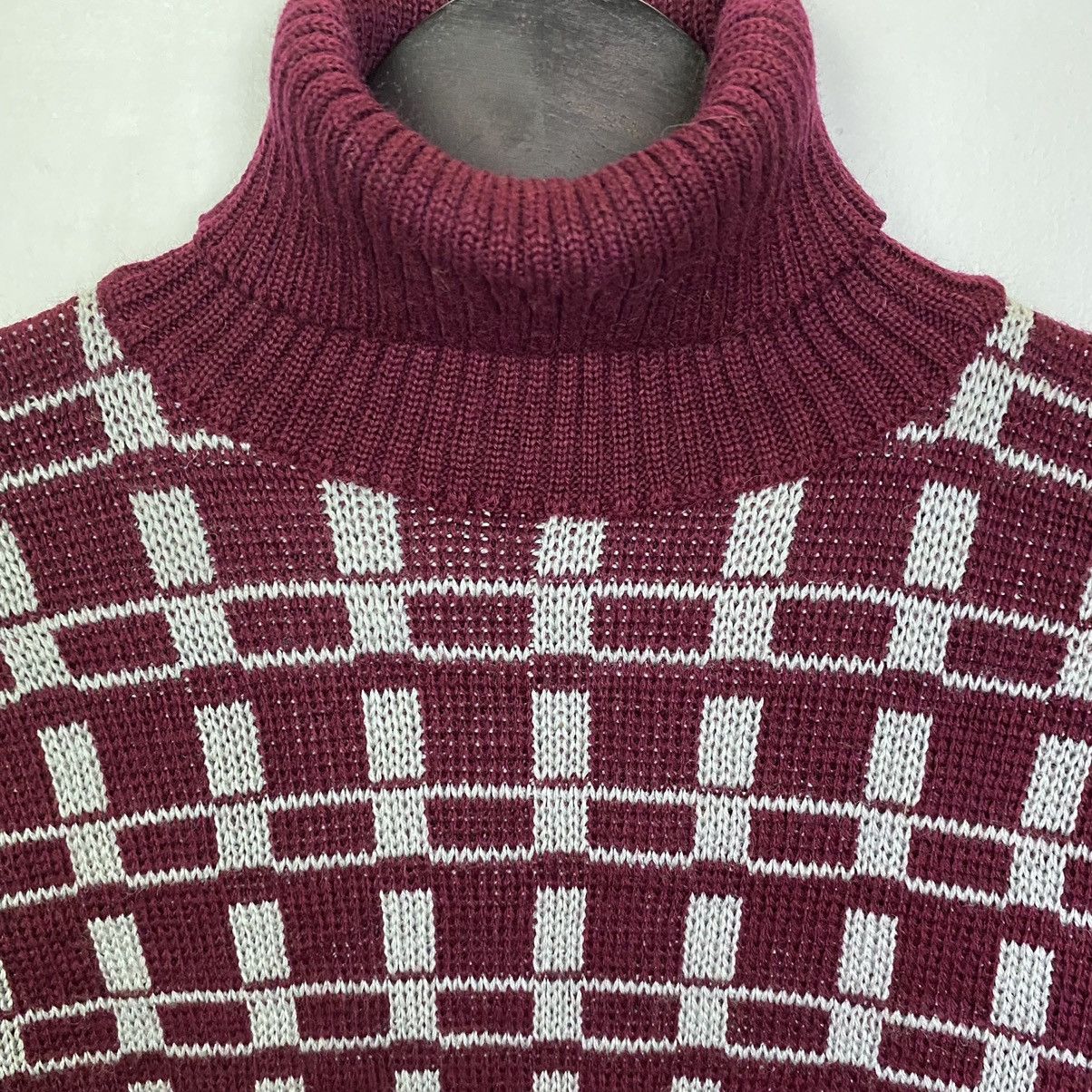 Aran Isles Knitwear × Japanese Brand Vintage Japan Wool Pull Over Knitwear Sweater Jumper Size XS / US 0-2 / IT 36-38 - 3 Thumbnail