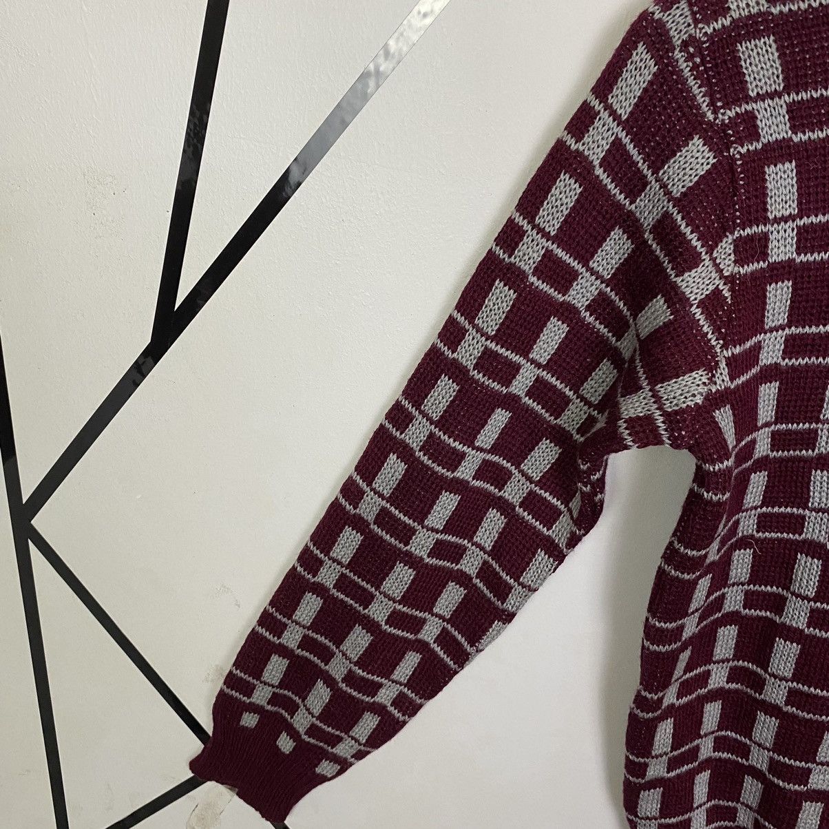 Aran Isles Knitwear × Japanese Brand Vintage Japan Wool Pull Over Knitwear Sweater Jumper Size XS / US 0-2 / IT 36-38 - 4 Thumbnail