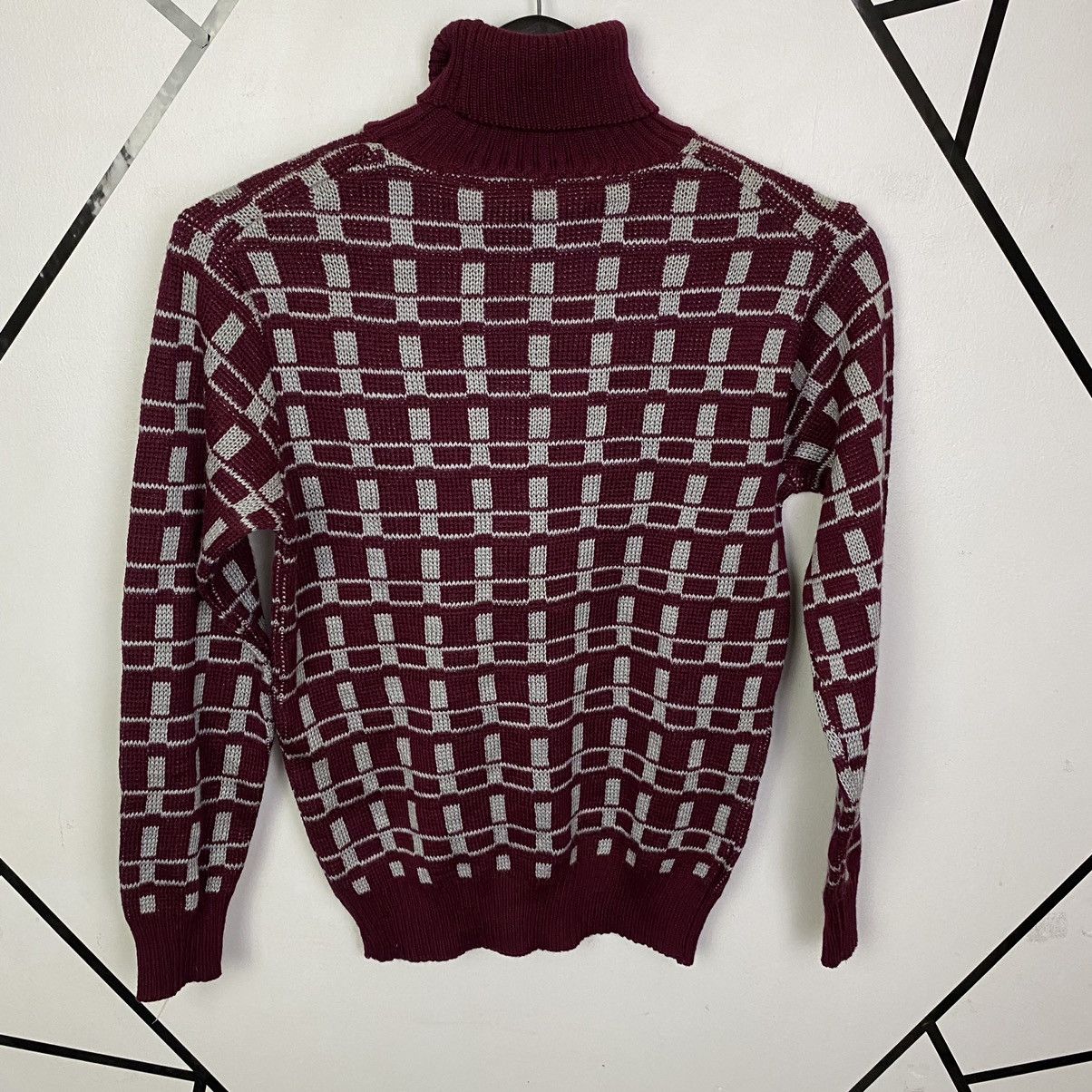 Aran Isles Knitwear × Japanese Brand Vintage Japan Wool Pull Over Knitwear Sweater Jumper Size XS / US 0-2 / IT 36-38 - 7 Thumbnail