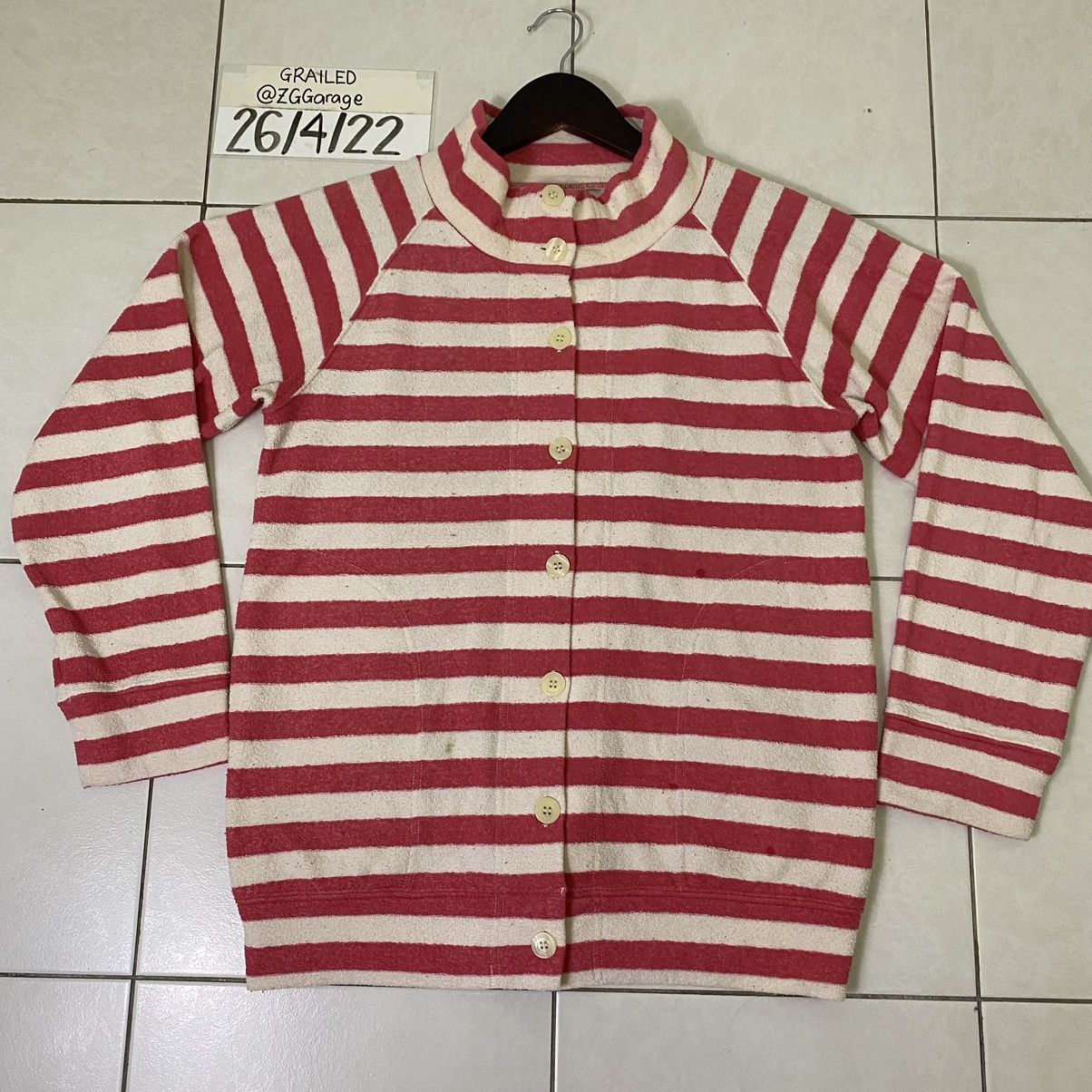 Issey Miyake × Japanese Brand × Ne-Net Vintage Tsumori chisato by Issey Miyake Fleece Button Up Size L / US 10 / IT 46 - 1 Thumbnail