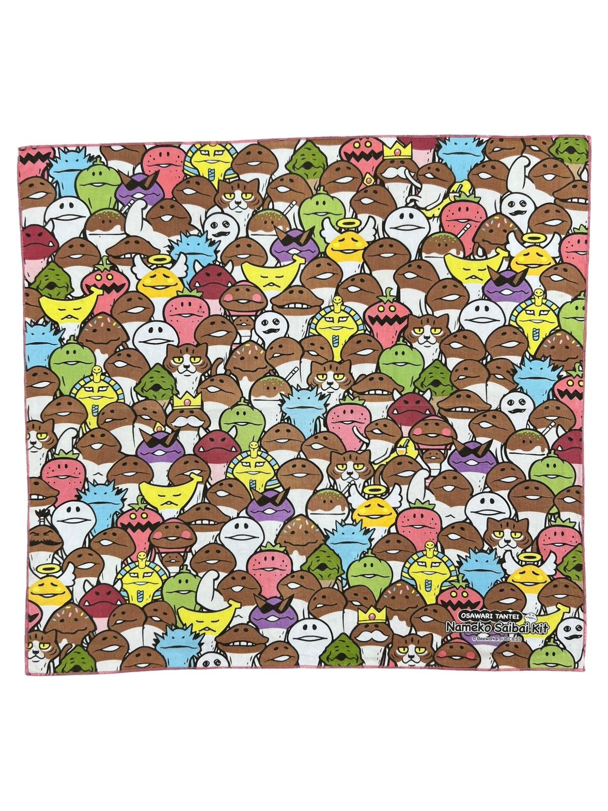 Nameko Saibai Kit Handkerchief Neckerchief Pocketsquare