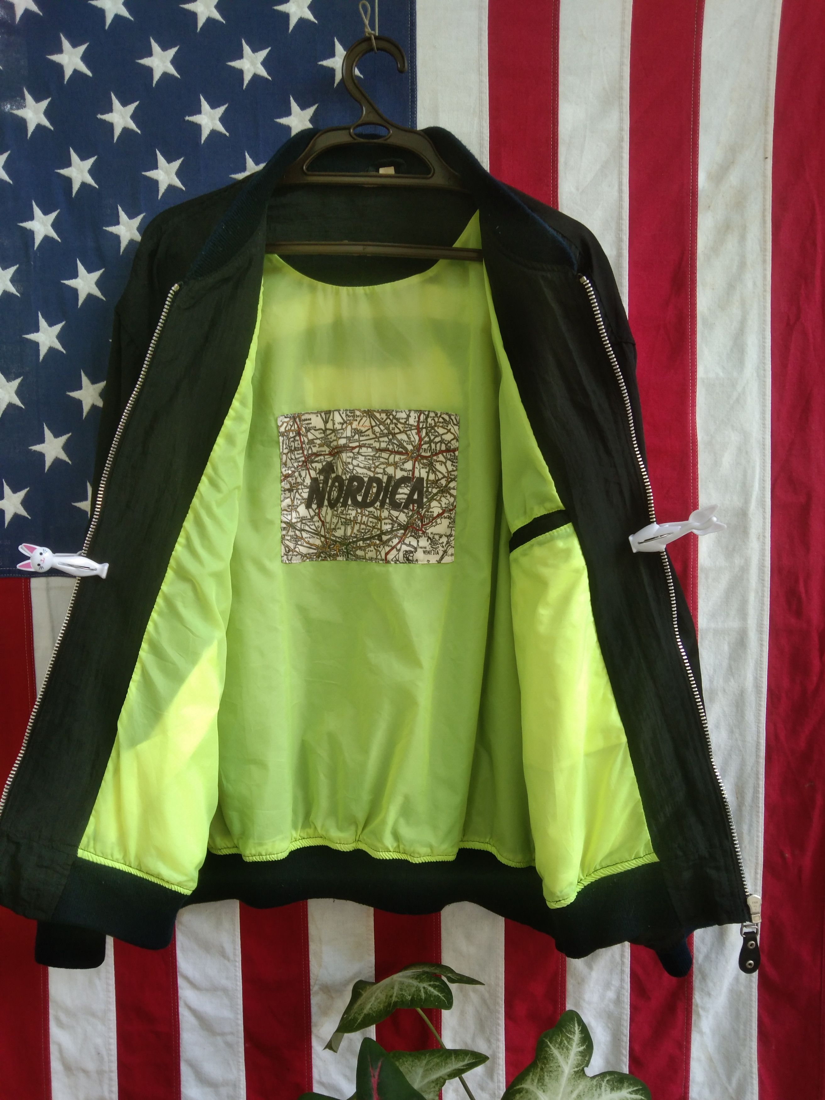 Japanese Brand NORDICA JAPAN SKI EXPERT BOMBER JACKET Size US L / EU 52-54 / 3 - 4 Thumbnail