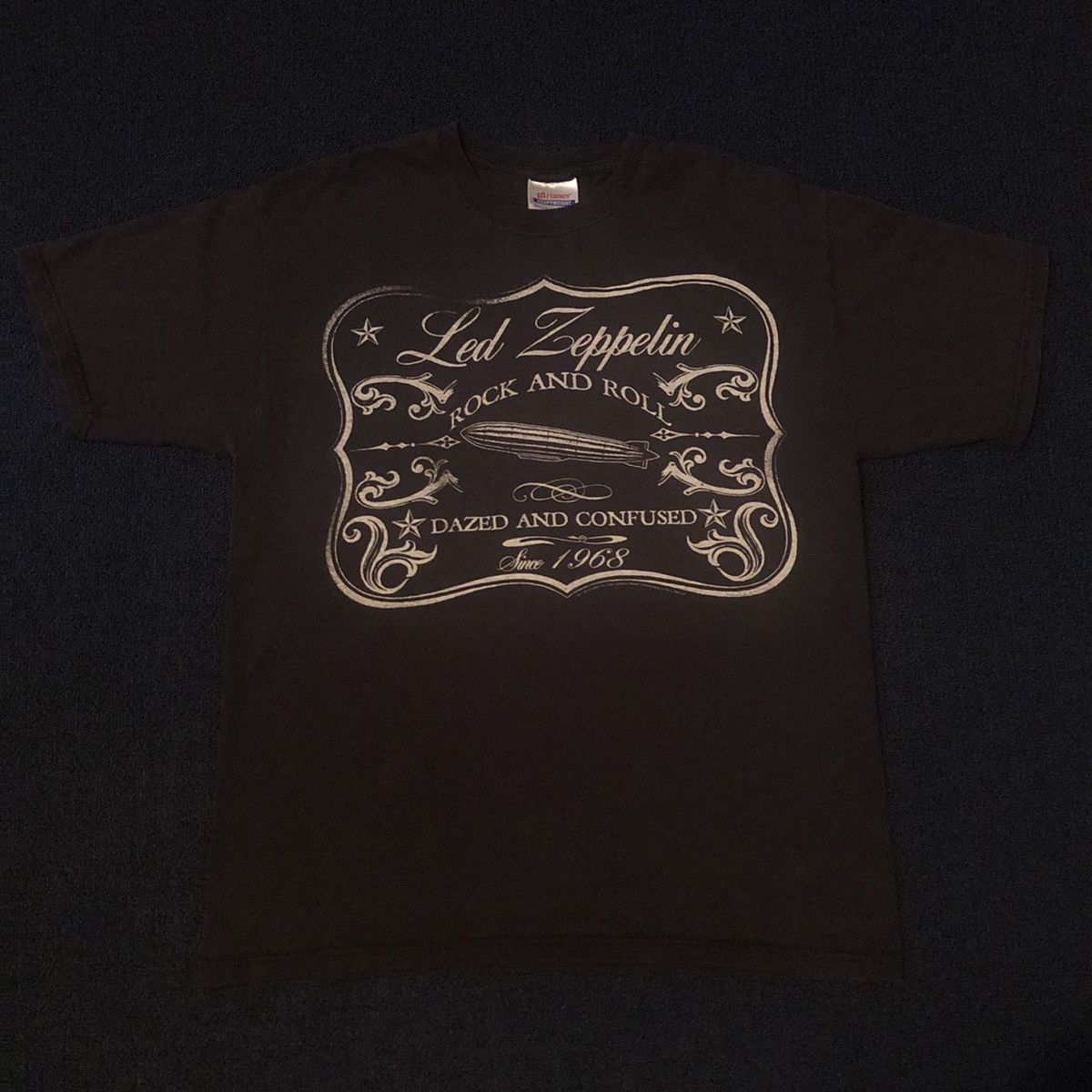 Led Zeppelin Vintage 00s Led Zeppelin Dazed & Confused Rock and Roll Tee Size US M / EU 48-50 / 2 - 3 Thumbnail