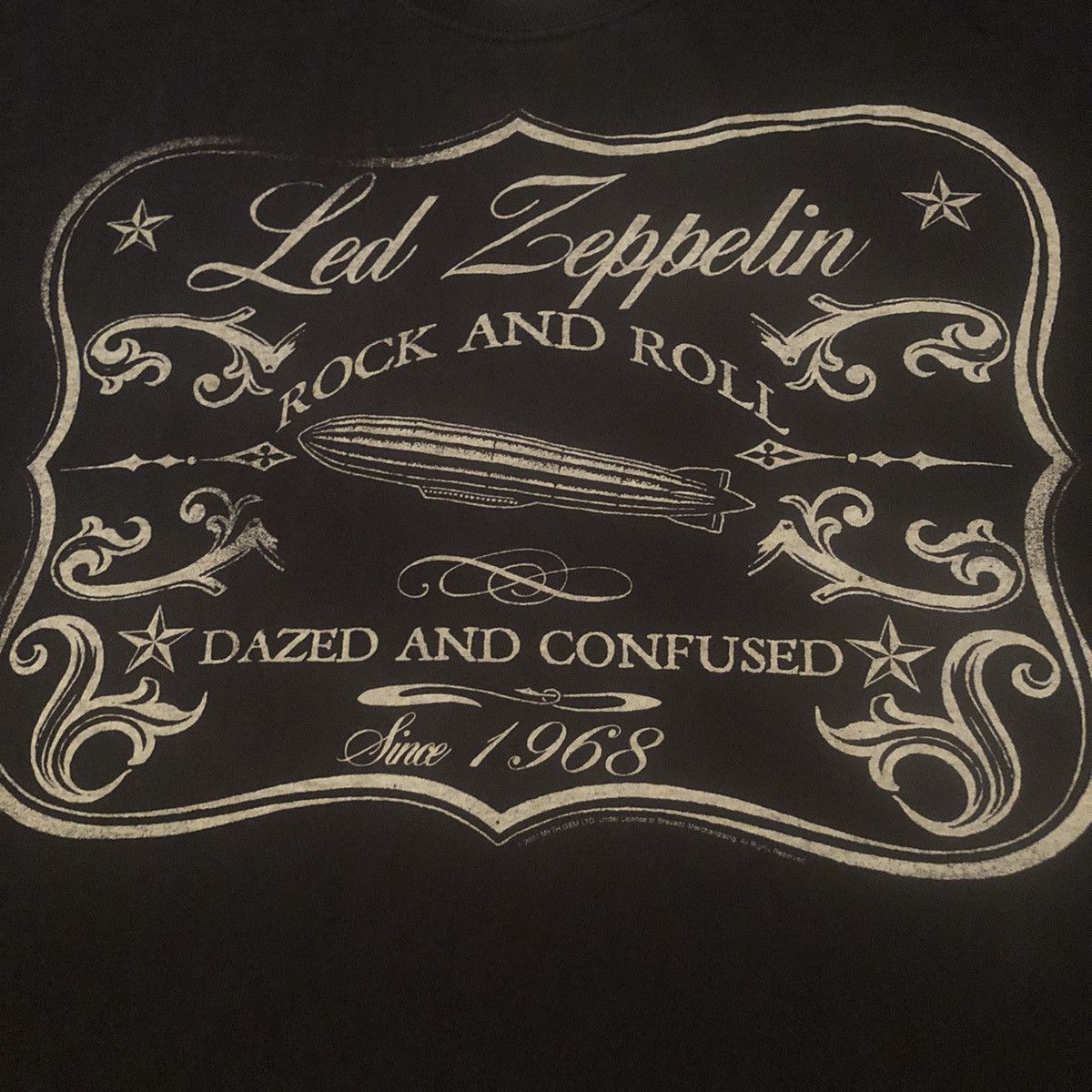 Led Zeppelin Vintage 00s Led Zeppelin Dazed & Confused Rock and Roll Tee Size US M / EU 48-50 / 2 - 4 Thumbnail