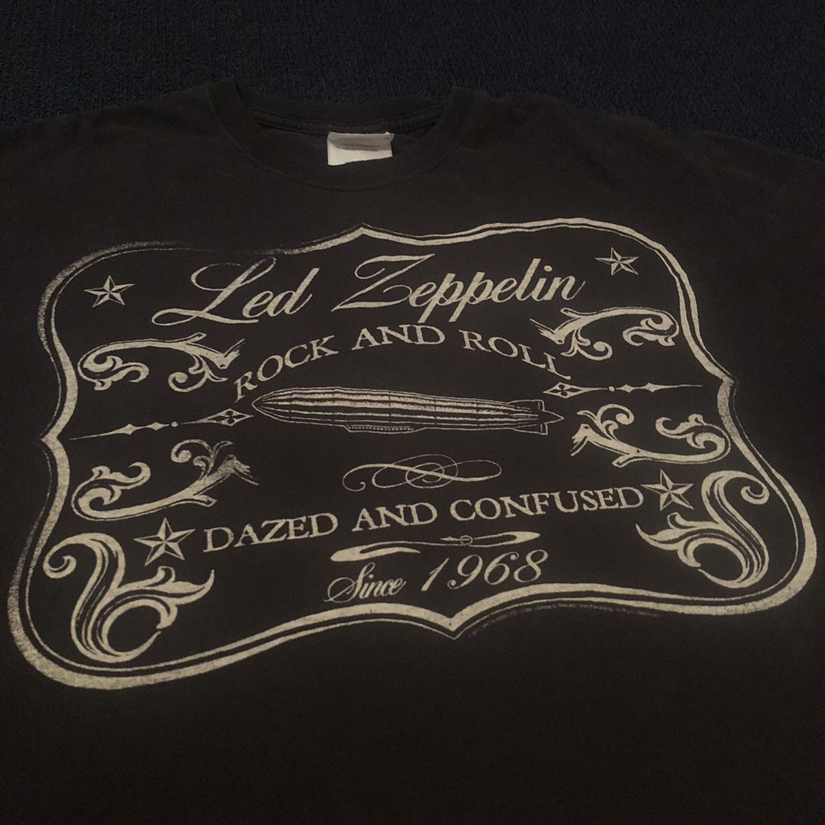 Led Zeppelin Vintage 00s Led Zeppelin Dazed & Confused Rock and Roll Tee Size US M / EU 48-50 / 2 - 2 Thumbnail