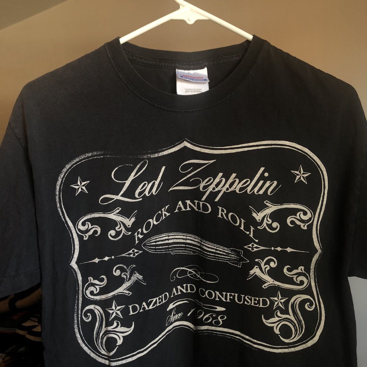 Led Zeppelin Vintage 00s Led Zeppelin Dazed & Confused Rock and Roll Tee Size US M / EU 48-50 / 2 - 1 Thumbnail