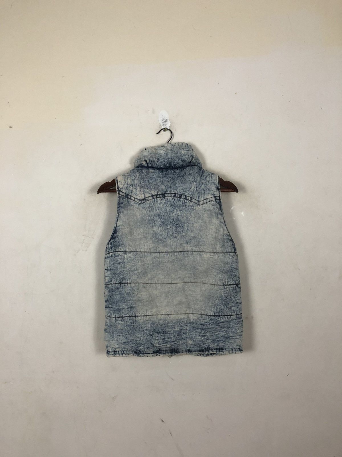 Japanese Brand × Vintage Vintage Gracia Acid Wash Denim Styles Vest Size US M / EU 48-50 / 2 - 5 Thumbnail