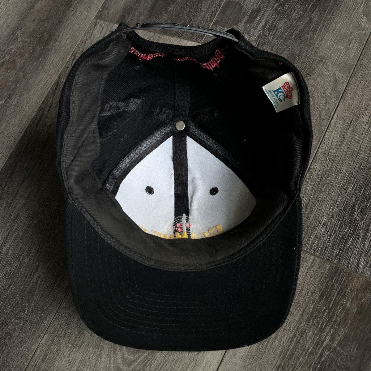 Vintage Vintage 1990s Beam Hit Guns Ammo Target Logo Snapback Hat Size ONE SIZE - 3 Thumbnail